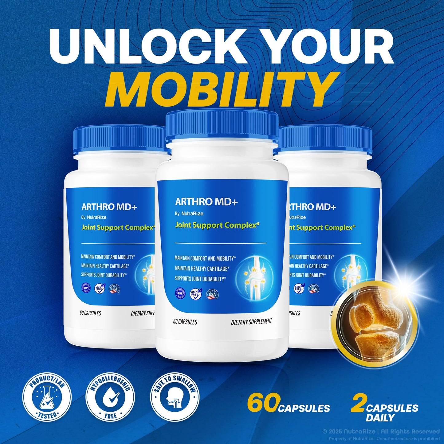 NutraRize Arthro MD+ Capsules 60 Capsules