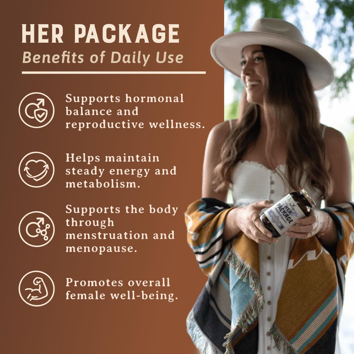 HEART & SOIL Her Package Supplement Capsules 180