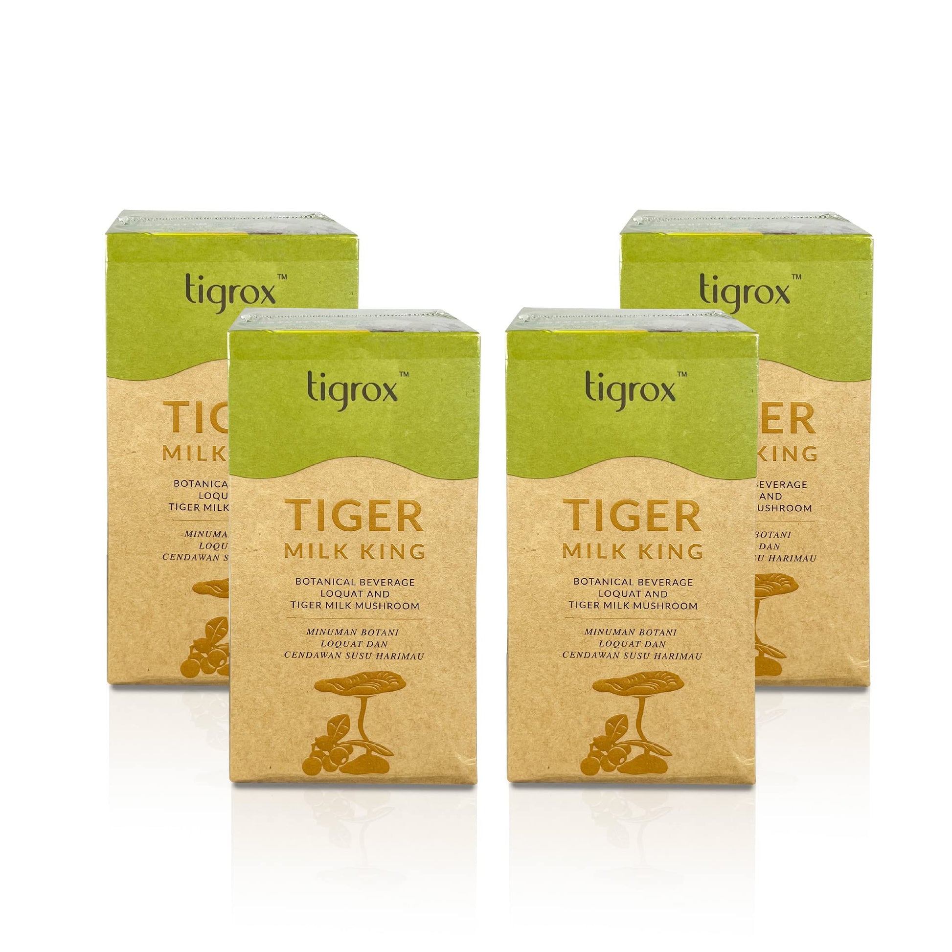 WELLOUS Tigrox Tiger Milk King Loquat Botanical Beverage for Digestive Balance, Immune Chewable 1 Count