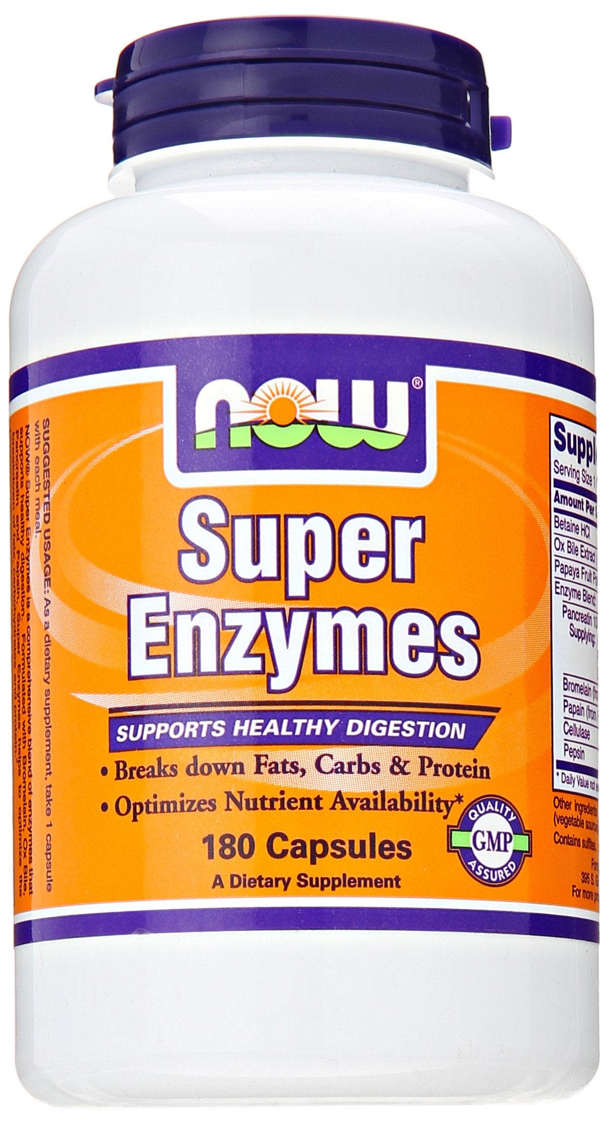 NOW Foods Super Enzymes 180 Tablets