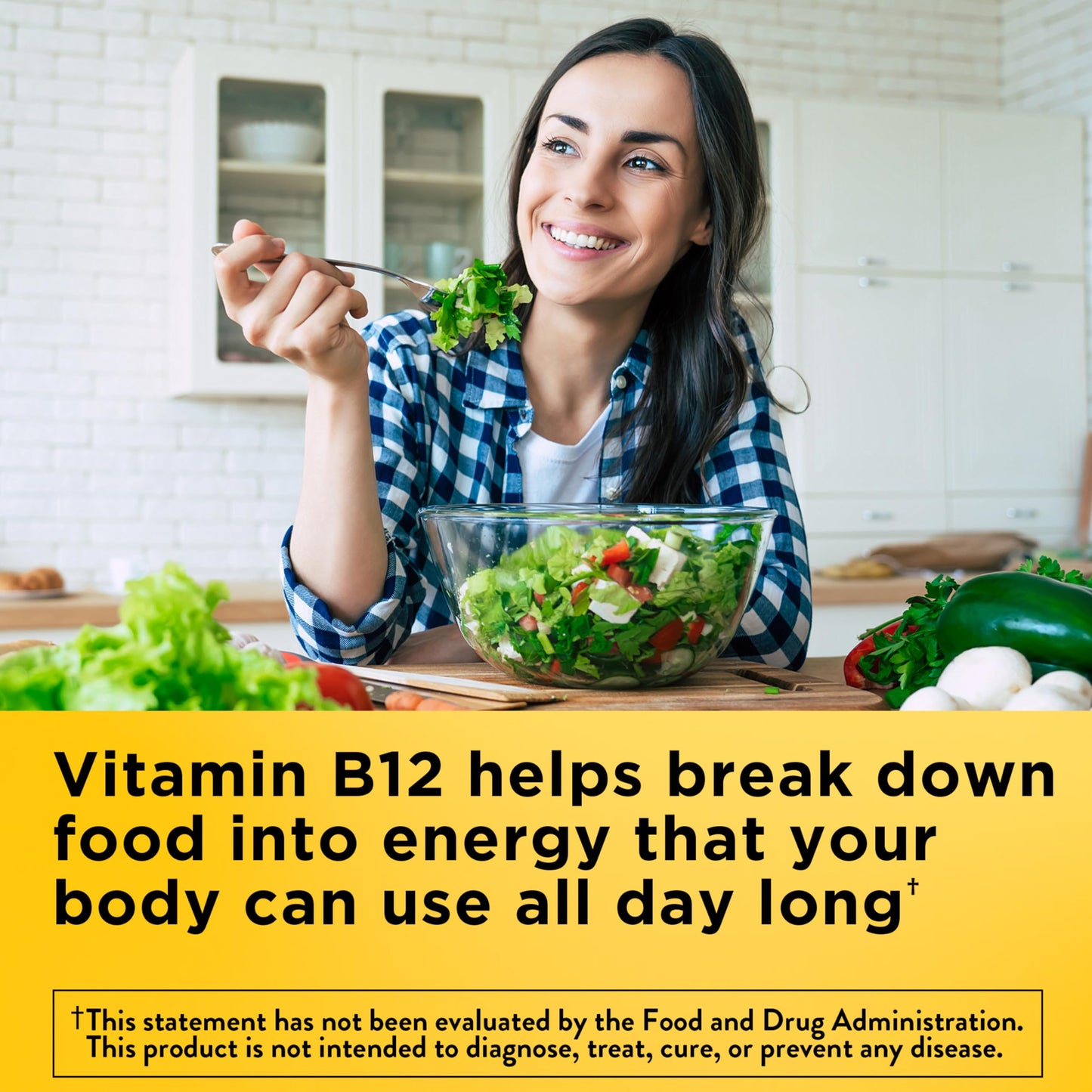 Nature Made Vitamin B12 500 mcg Tablet, 200 Tablets