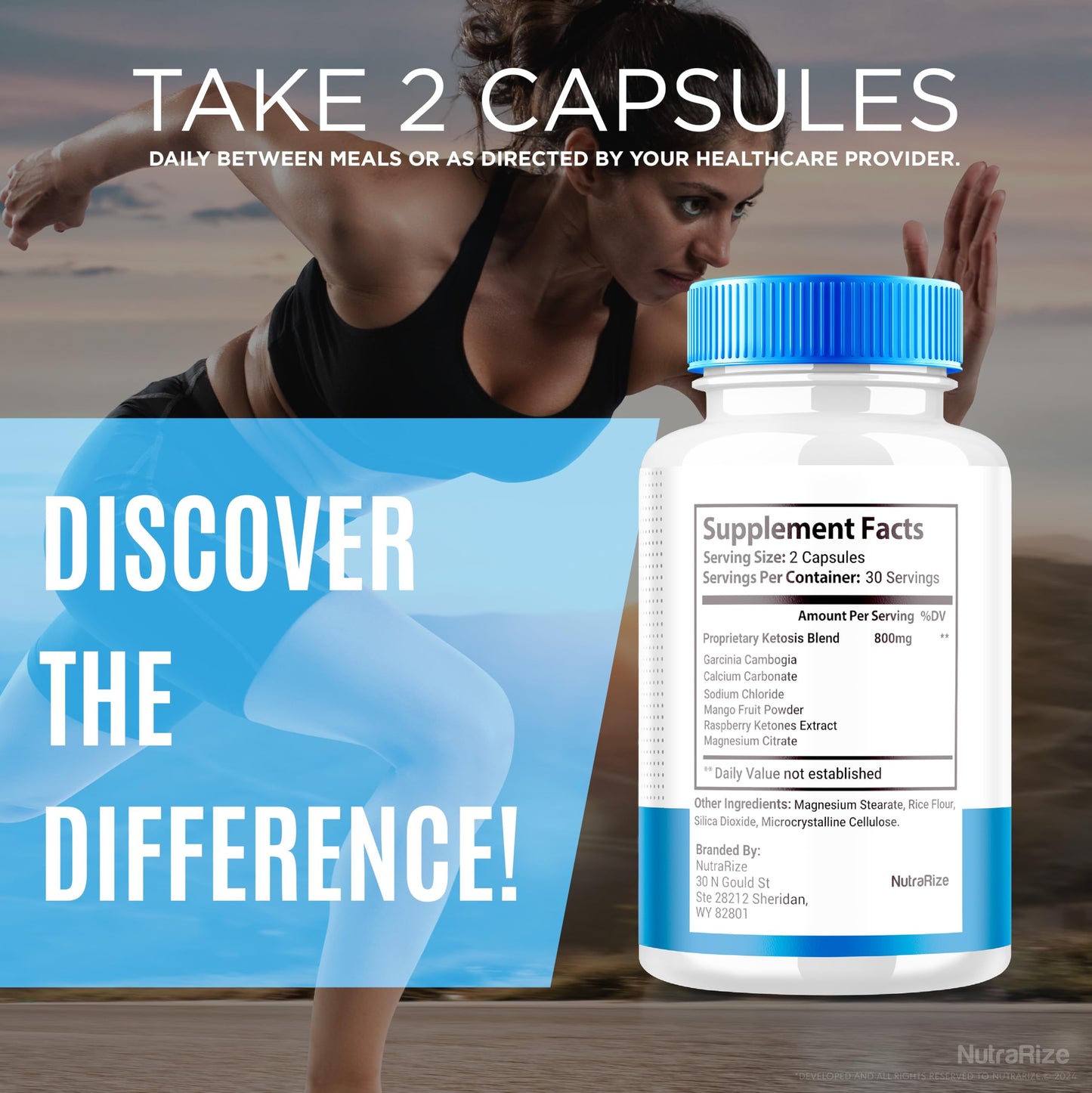 NutraRize Slim Fits Fusion Capsules, 60 Count