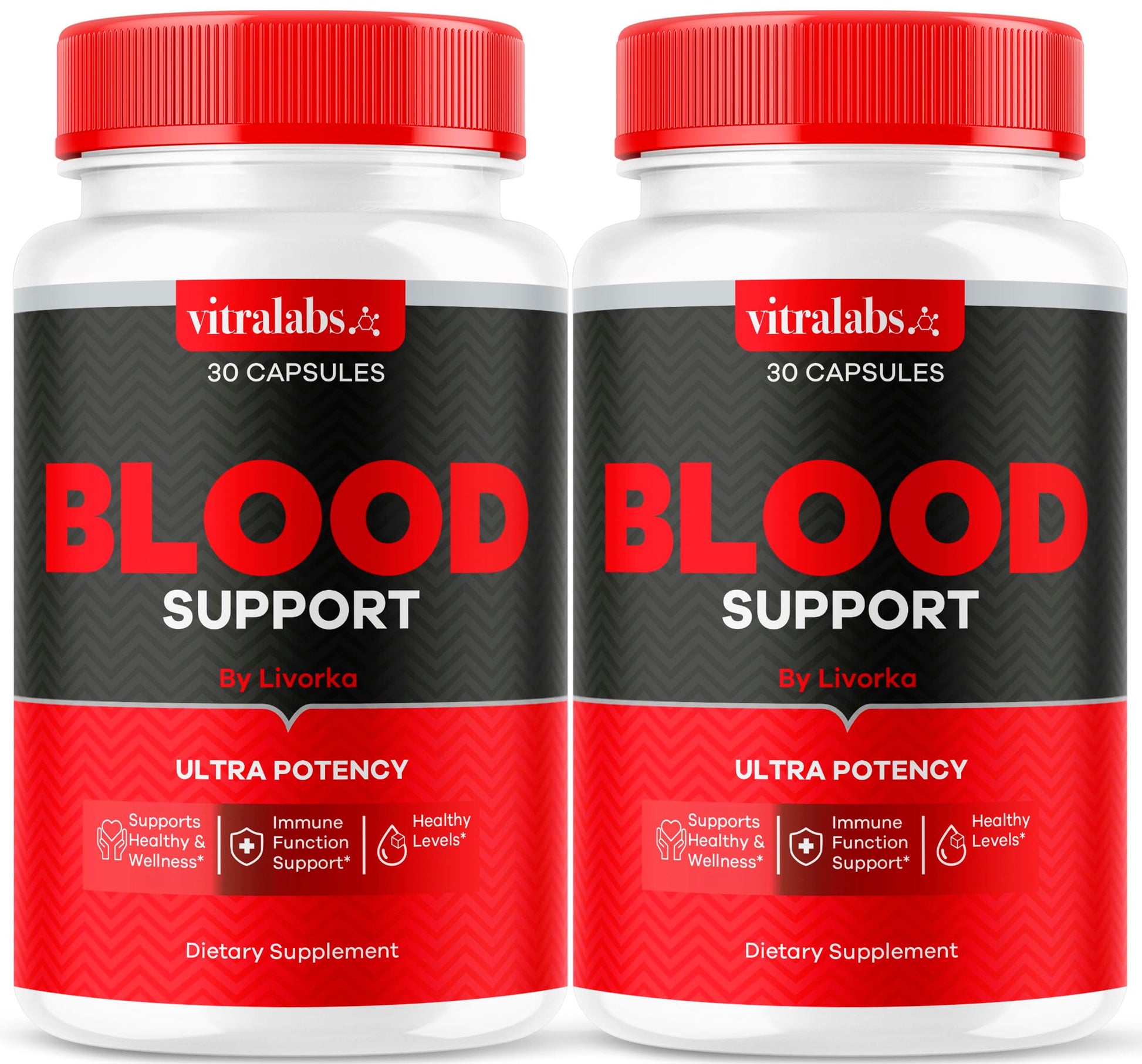 LIVORKA Vitralabs Blood Support 60 Capsules