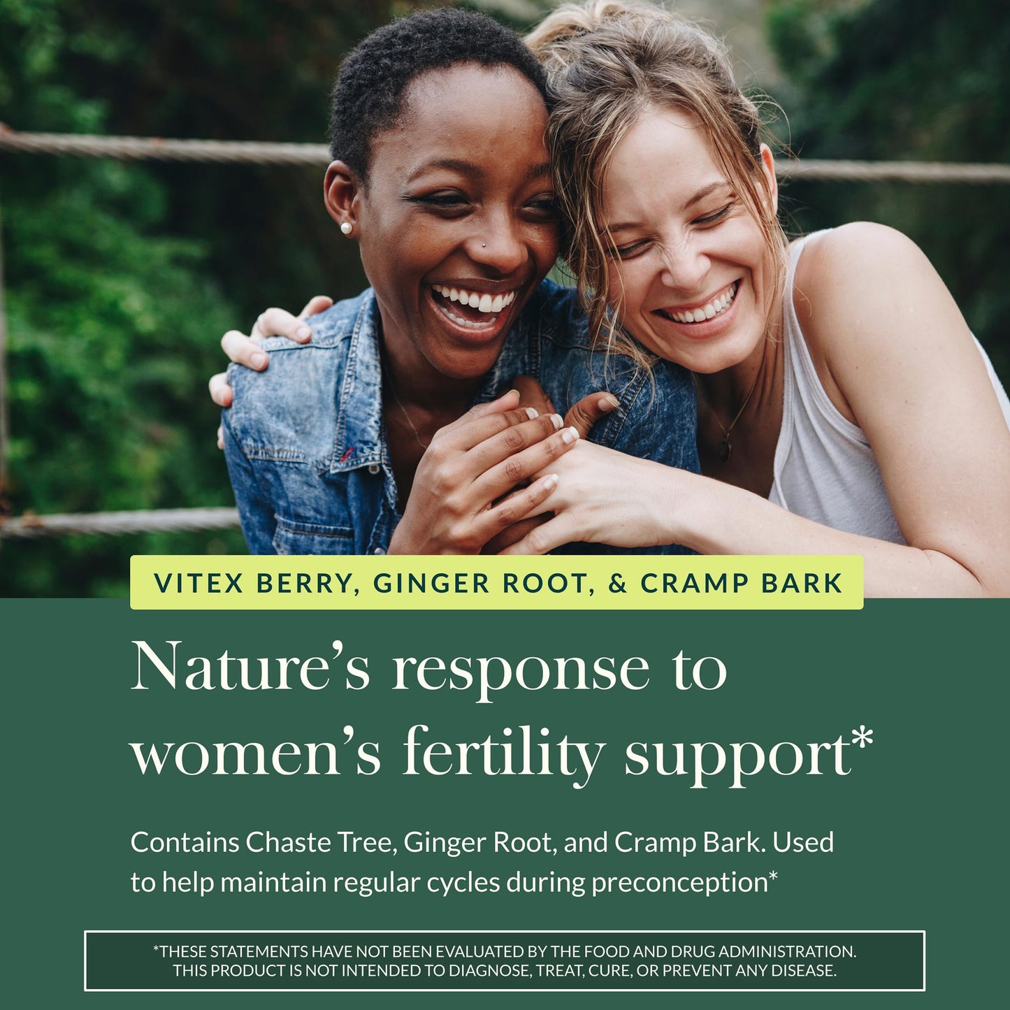 Gaia Herbs Fertility Support with Hormone Balance for Women with Traditionally Used Chaste Tree 60 Capsules