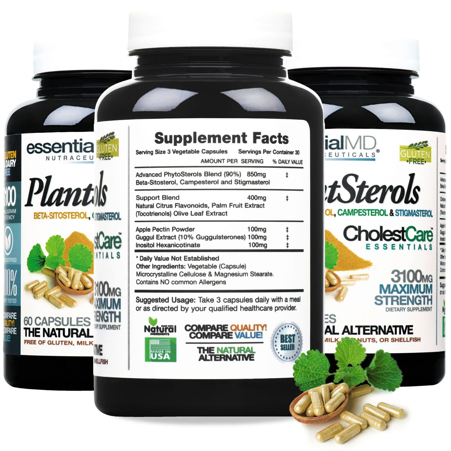 Essential MD Phytosterol Essentials Capsules 90 Count
