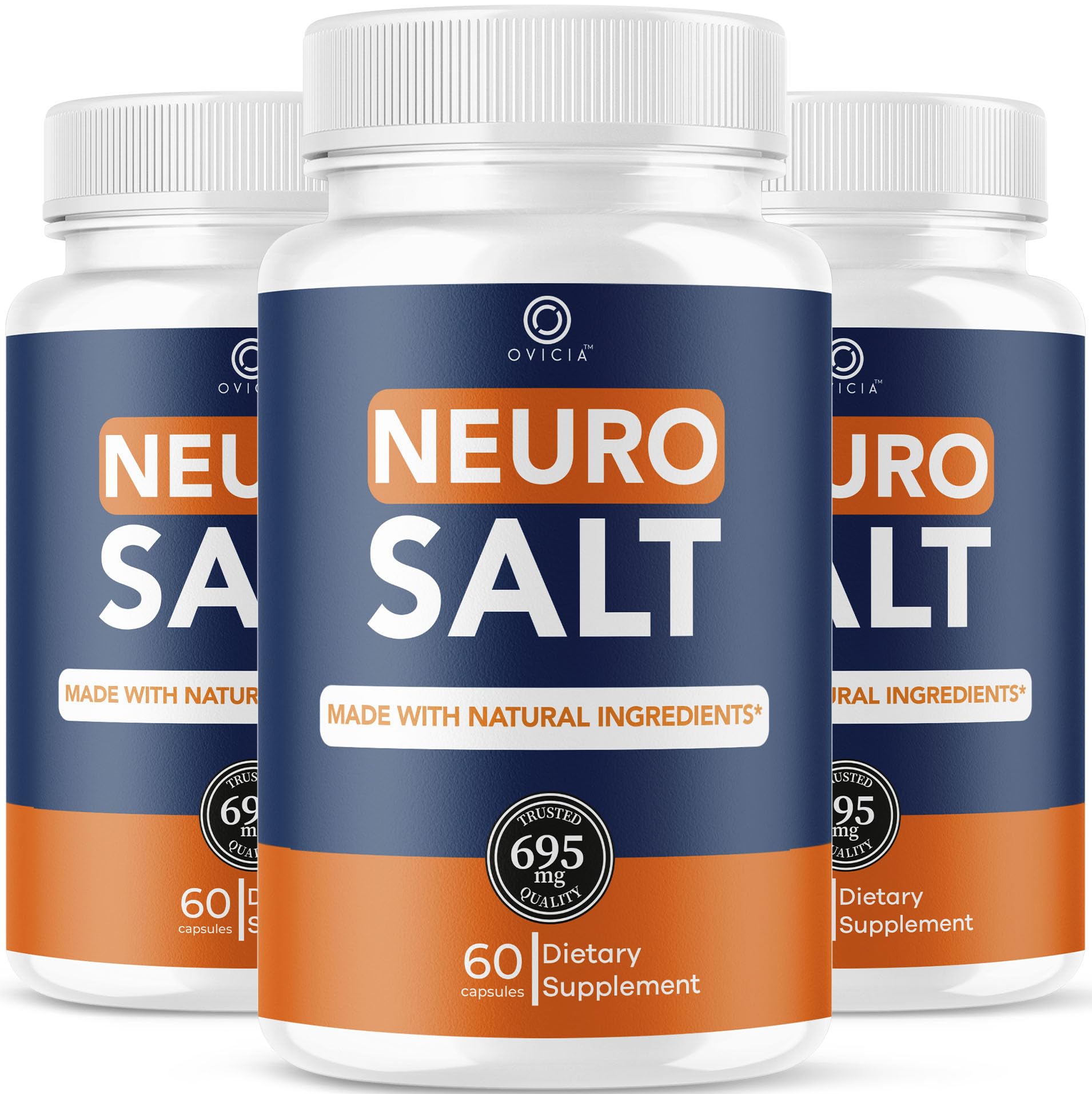 OVICIA Neuro Salt Capsules 180 Capsules