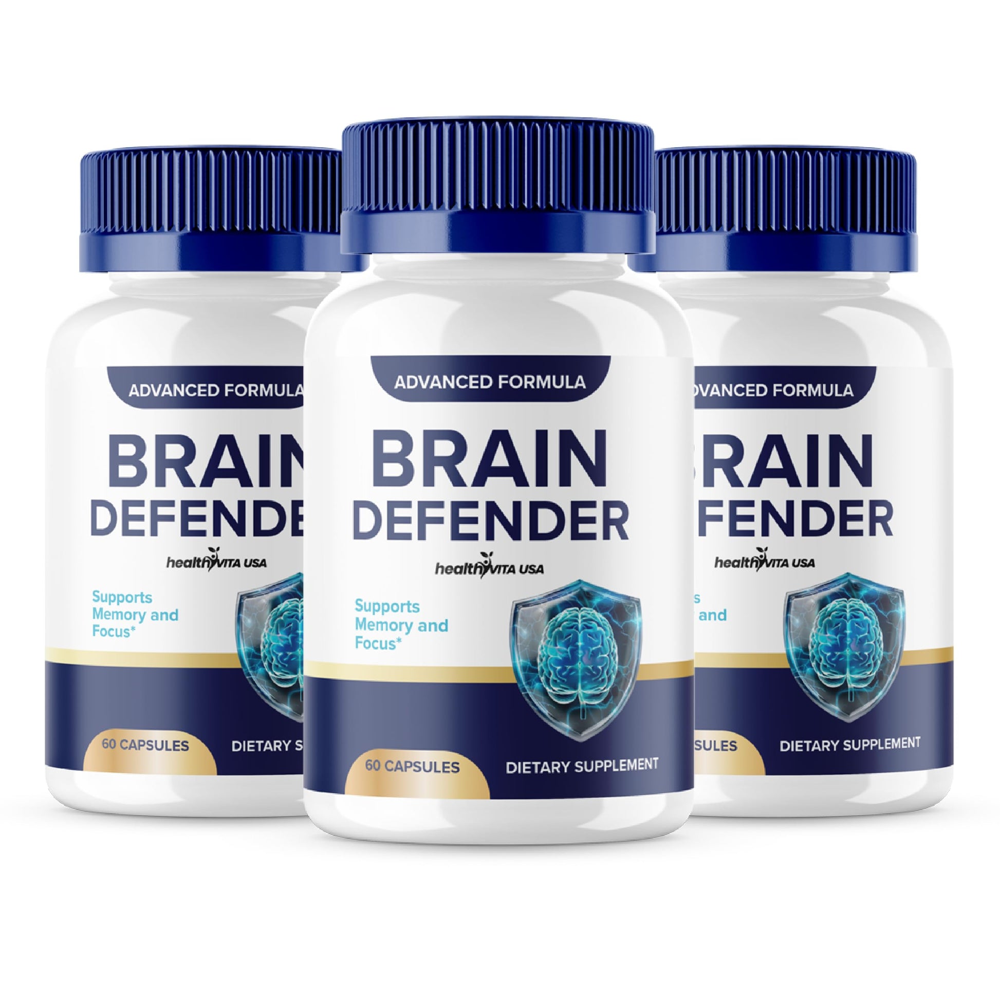 HealthyVita USA Brain Defender Capsules 180 Capsules