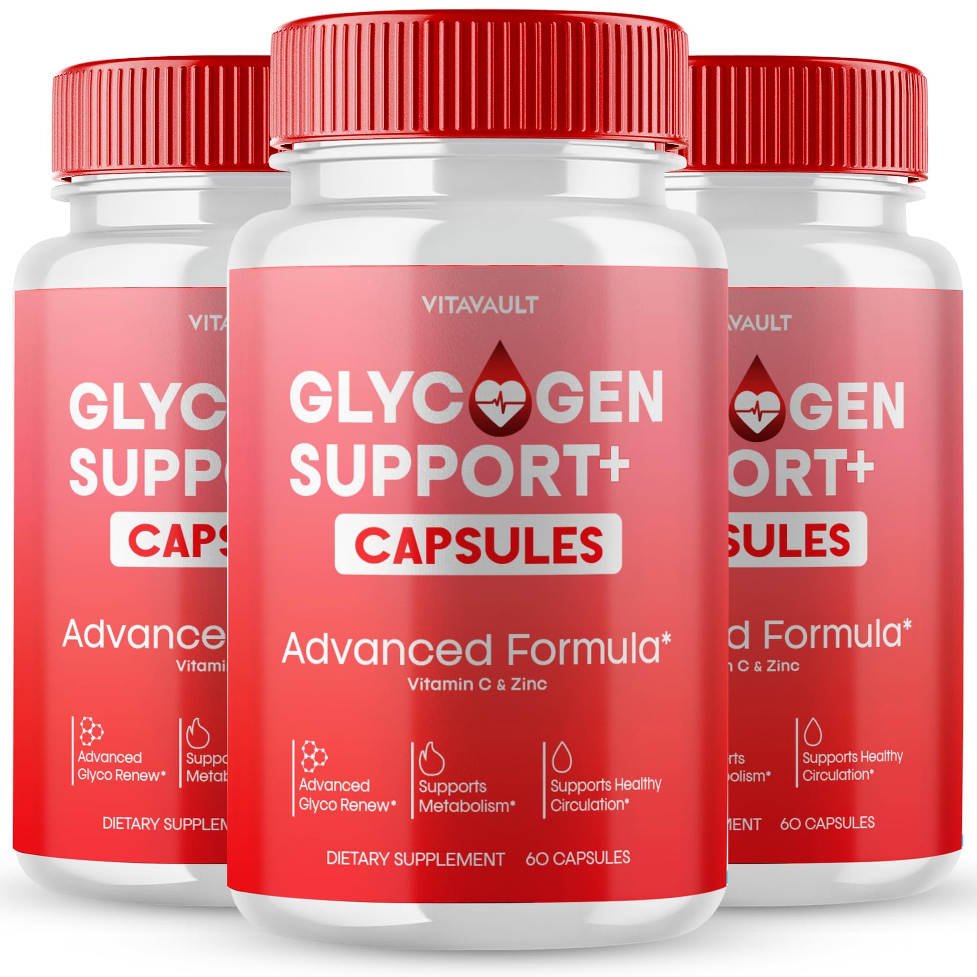 Vitavault Glycogen Support Capsules, 180 Capsules