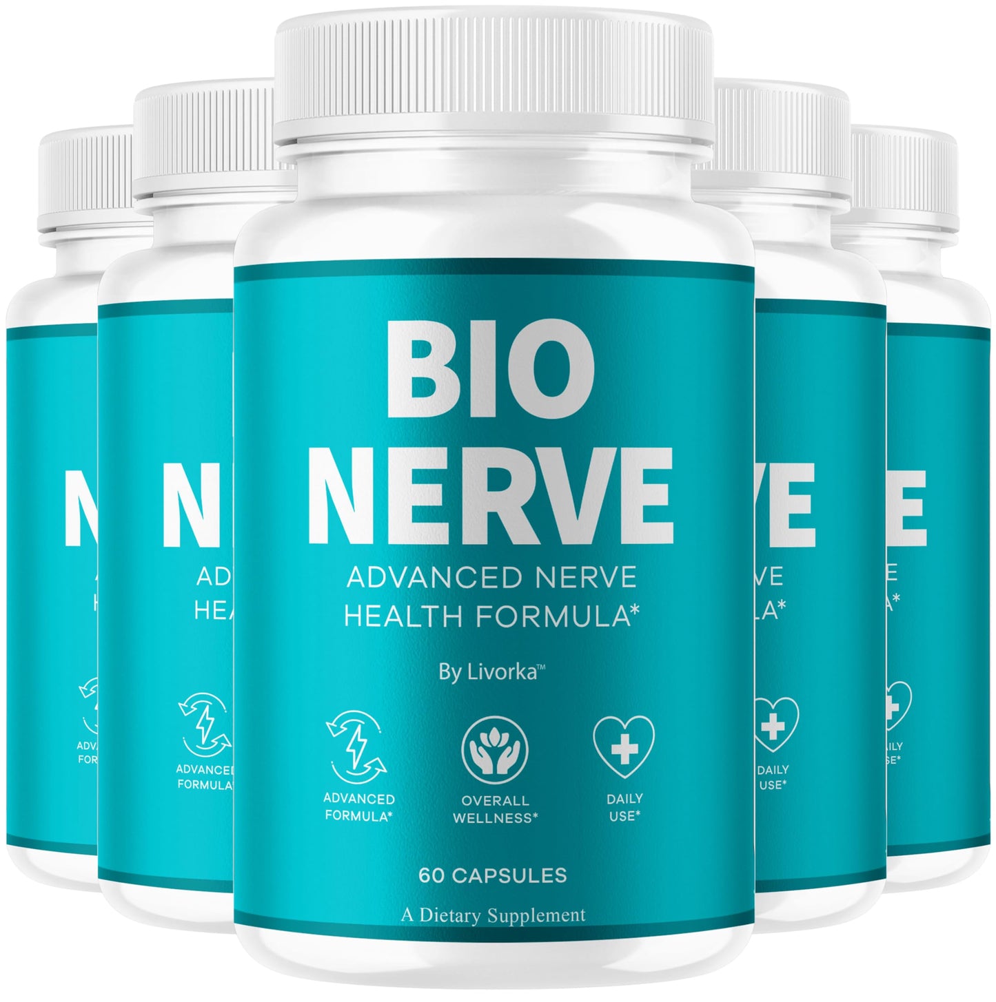 LIVORKA Bio Nerve Capsule, 300 Capsules