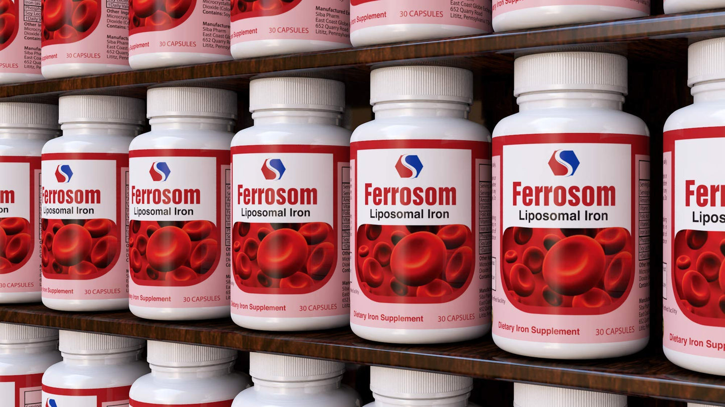 Ferrosom Liposomal Iron Supplements Capsule, 30 Capsules