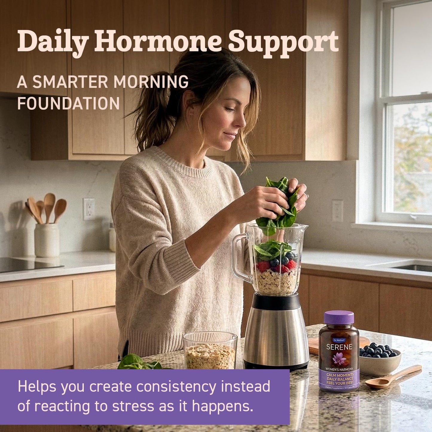 Dr. Matthew Cortisol Supplements for Women Capsules 90
