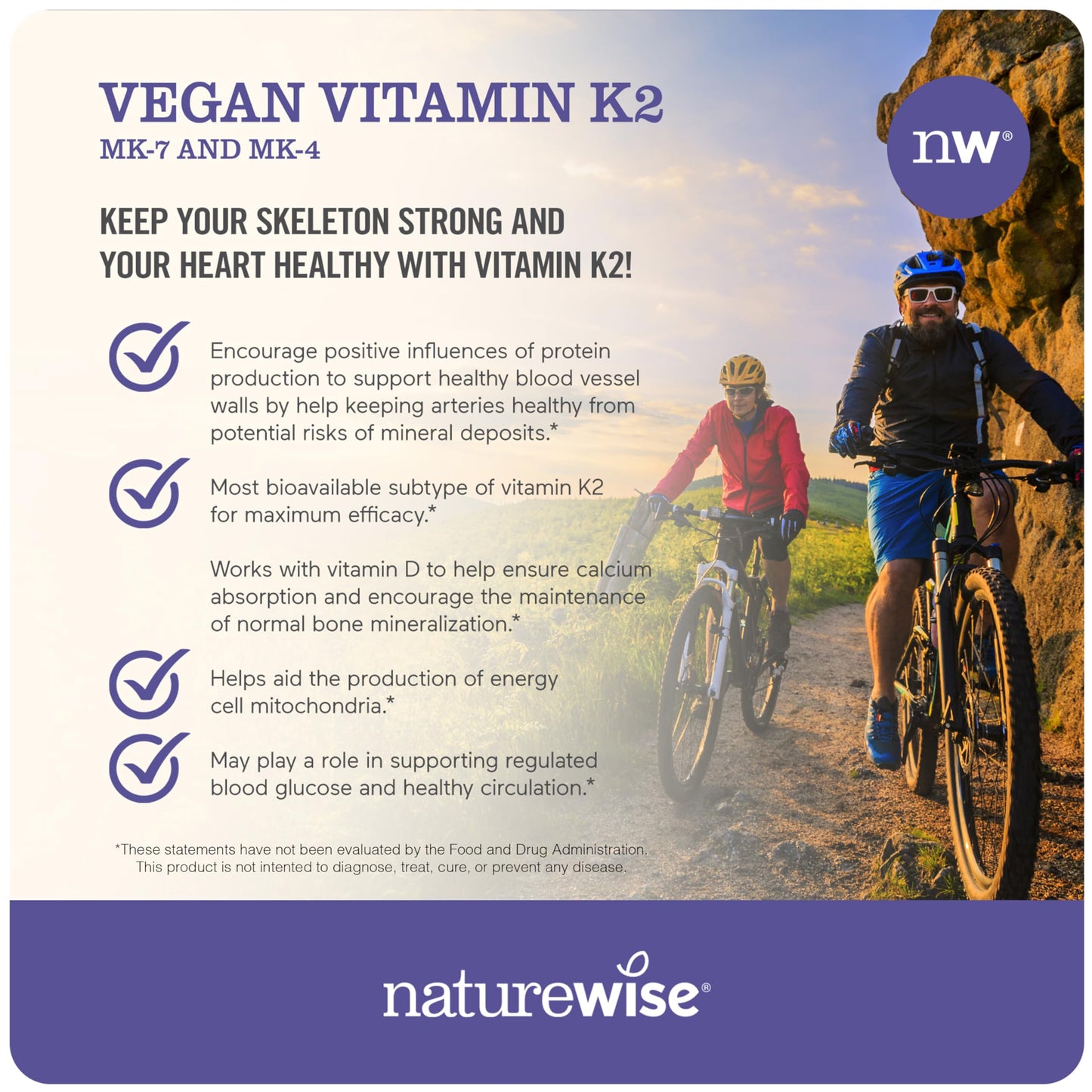 NatureWise Curcumin Turmeric 2250mg with BioPerine & Vegan Vitamin K2 MK-7 100mcg and MK4 500mcg Softgels, 270