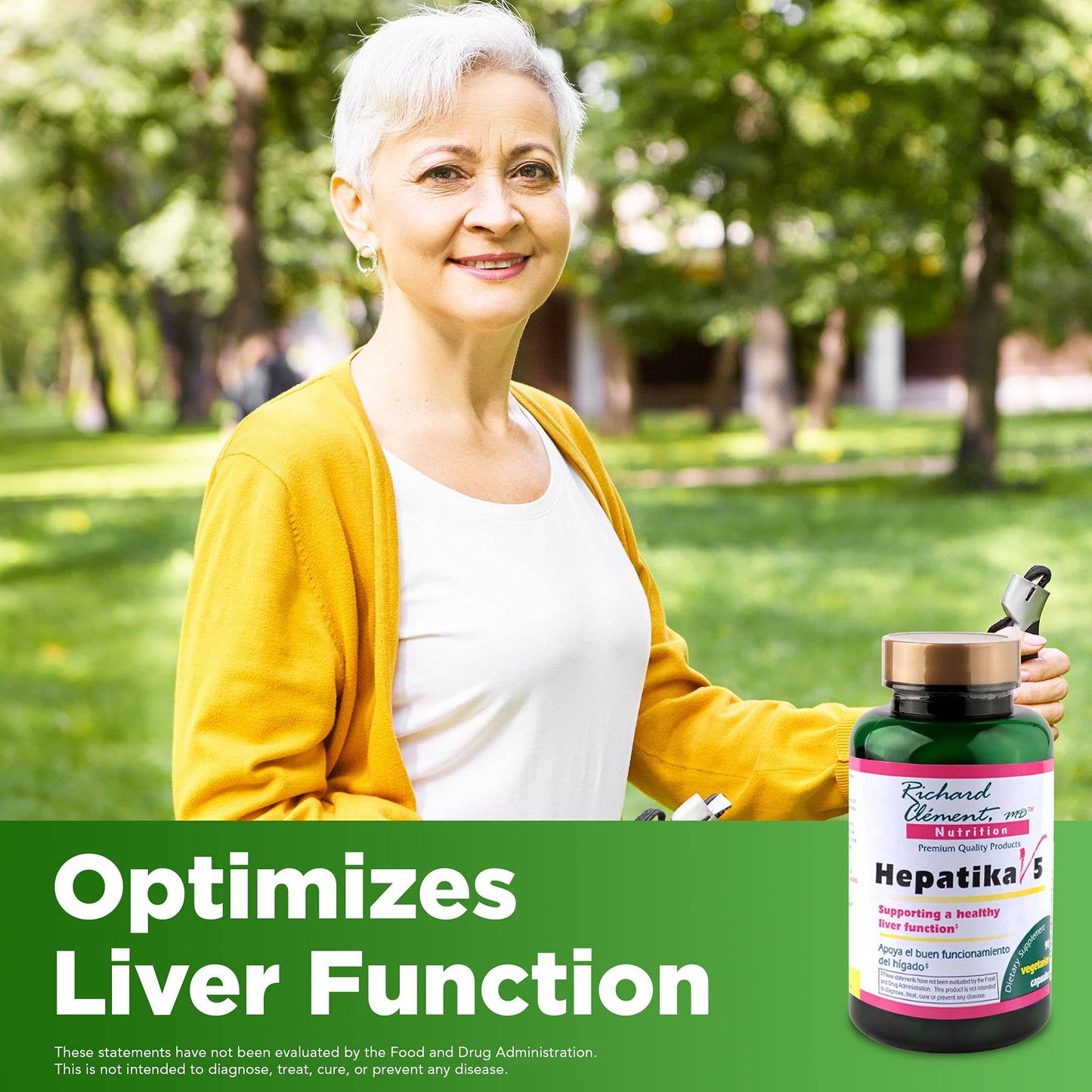 Richard Clement MD Nutrition Hepatika V5-G with L-Glutathione Liver Cleanse Detox & Repair Liver Support, Milk Thistle Extract for Digestive Health, 90 Capsules