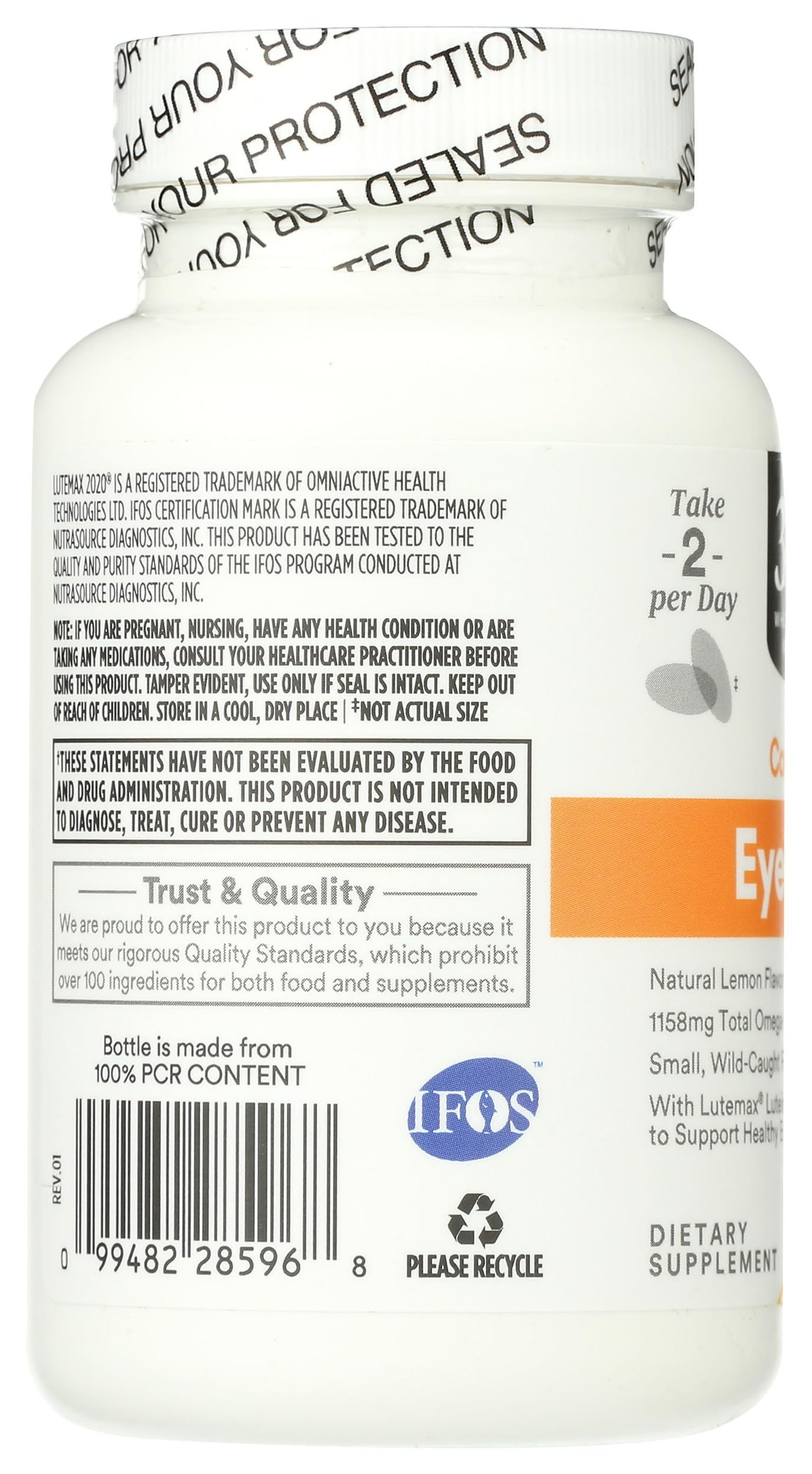 365 by Whole Foods Market Omega Eye Care Softgels 60