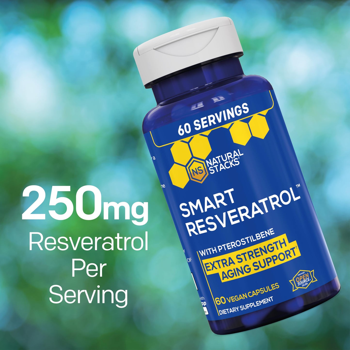 Natural Stacks NeuroLife & Resveratrol Supplement Bundle Capsules 120