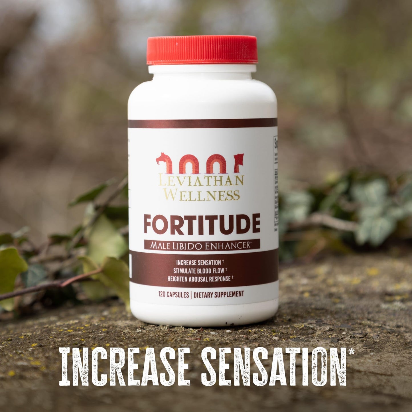Leviathan Wellness Fortitude Male Sex Enhancer Libido Booster Capsule 90 Capsules
