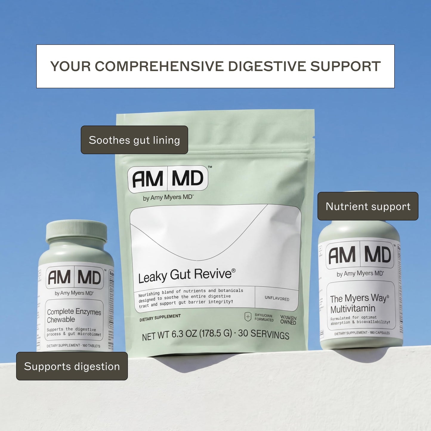 Amy Myers MD Digestive Enzymes 180 Tablets
