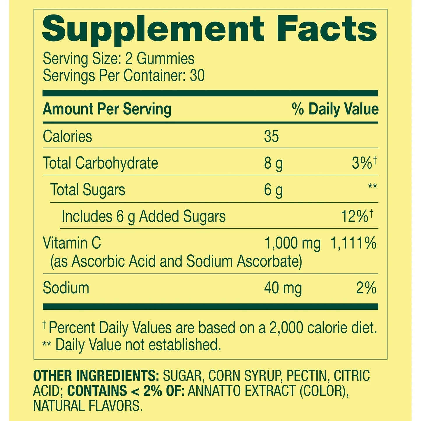 SUREFECT Vitamin C 1000 mg Gummies, 60 Count