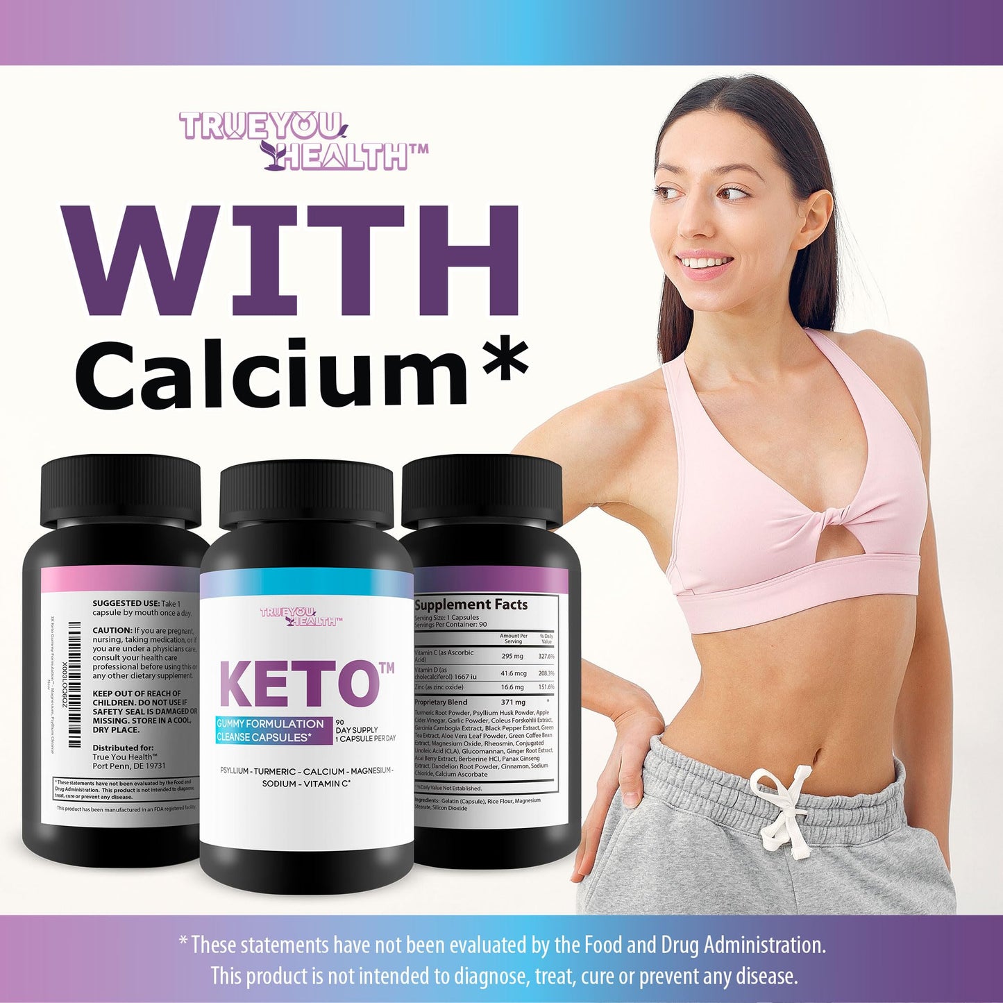 Generic 3X Keto Gummy Formulation Cleanse Capsule 1