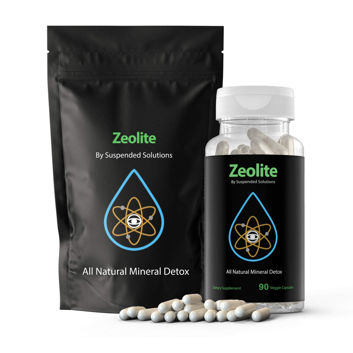 Suspended Solutions Zeolite Clinoptilolite Capsules, 90 Count