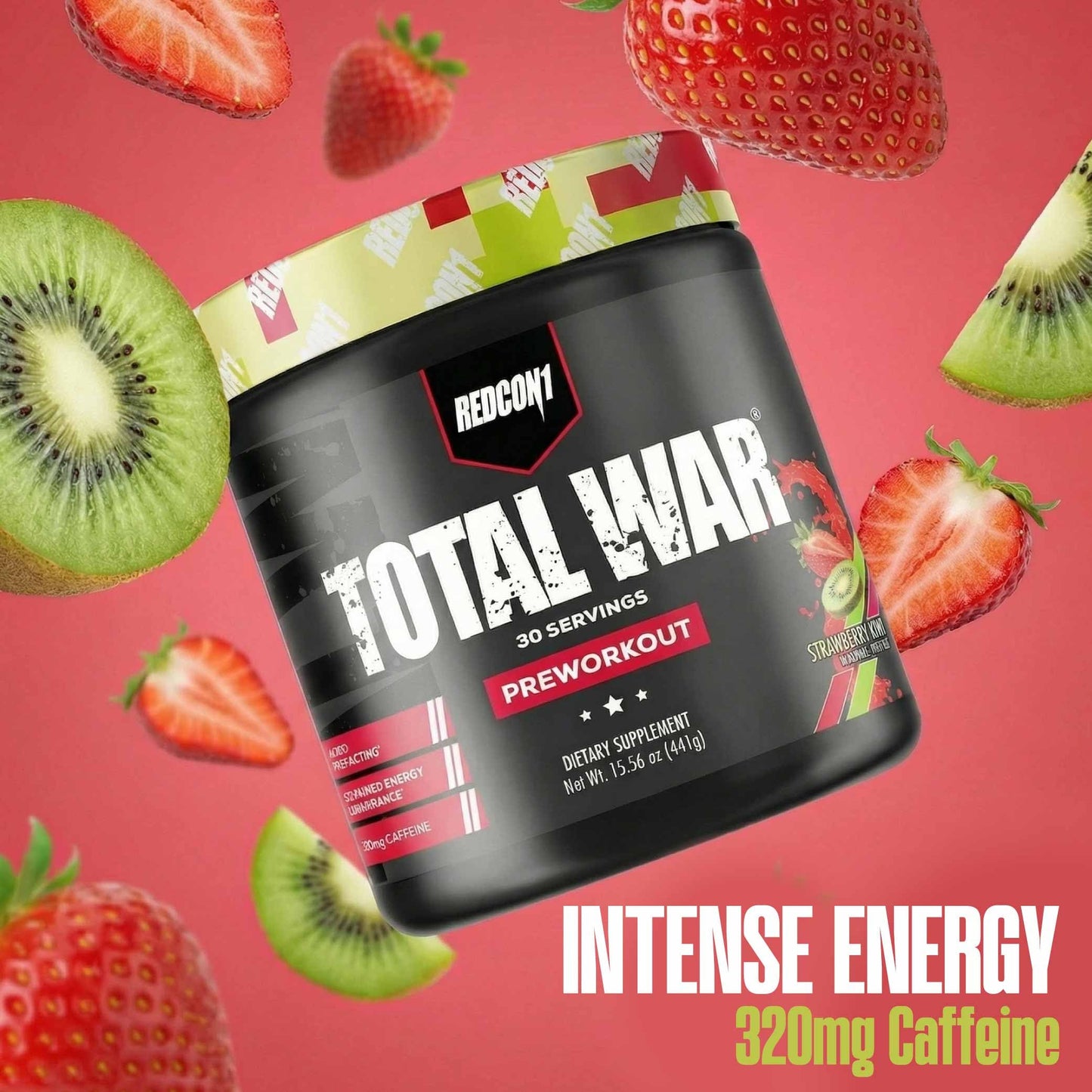 REDCON1 Total War Pre Workout Powder 15.77 oz