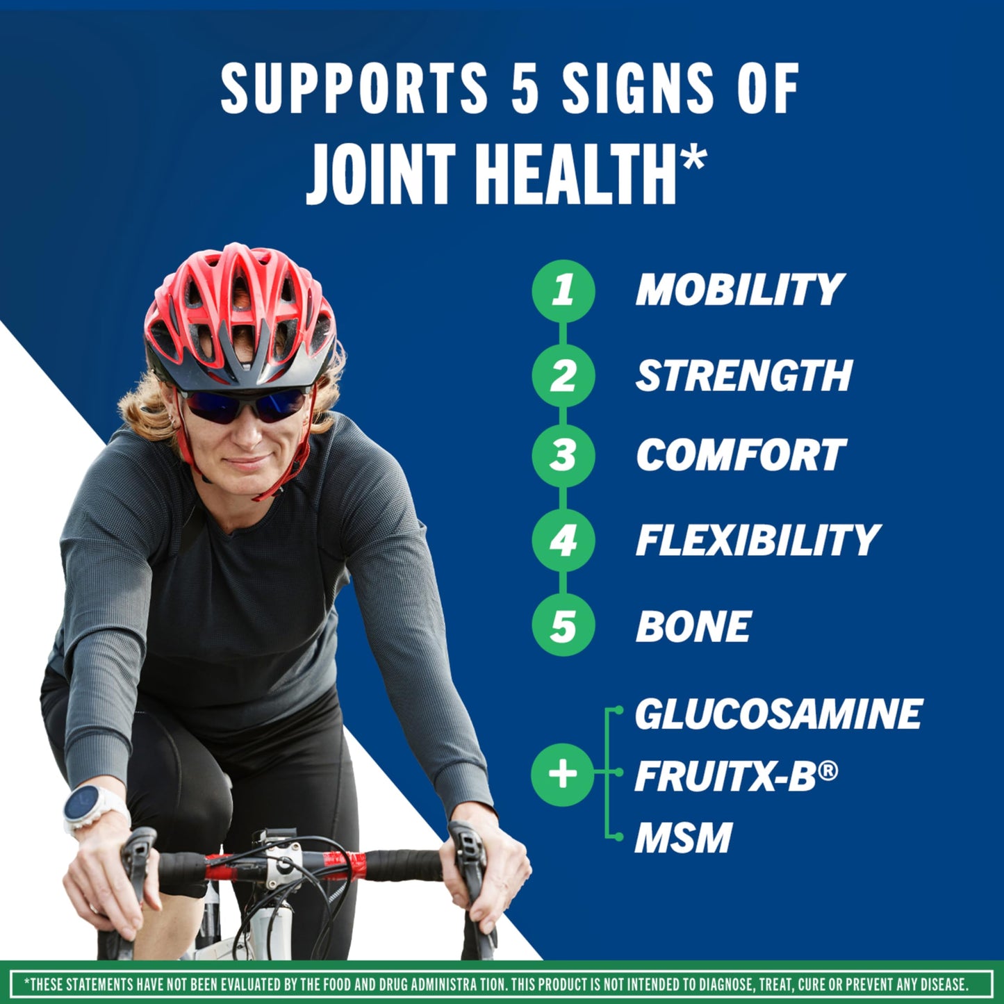 Move Free Advanced Joint Support, Glucosamine, Chondroitin + MSM Tablets 120