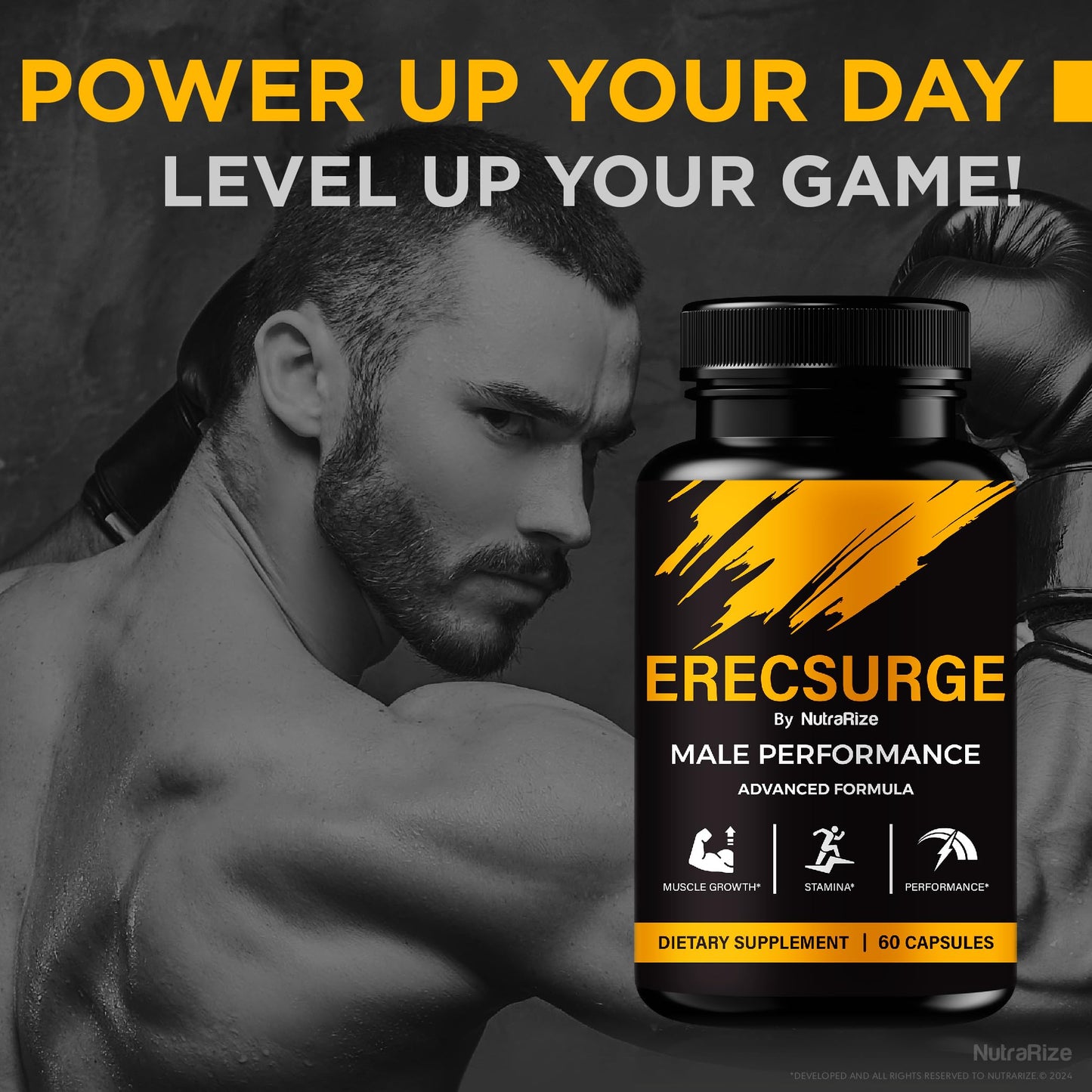 NutraRize Erecsurge for Men Capsules 60 Count