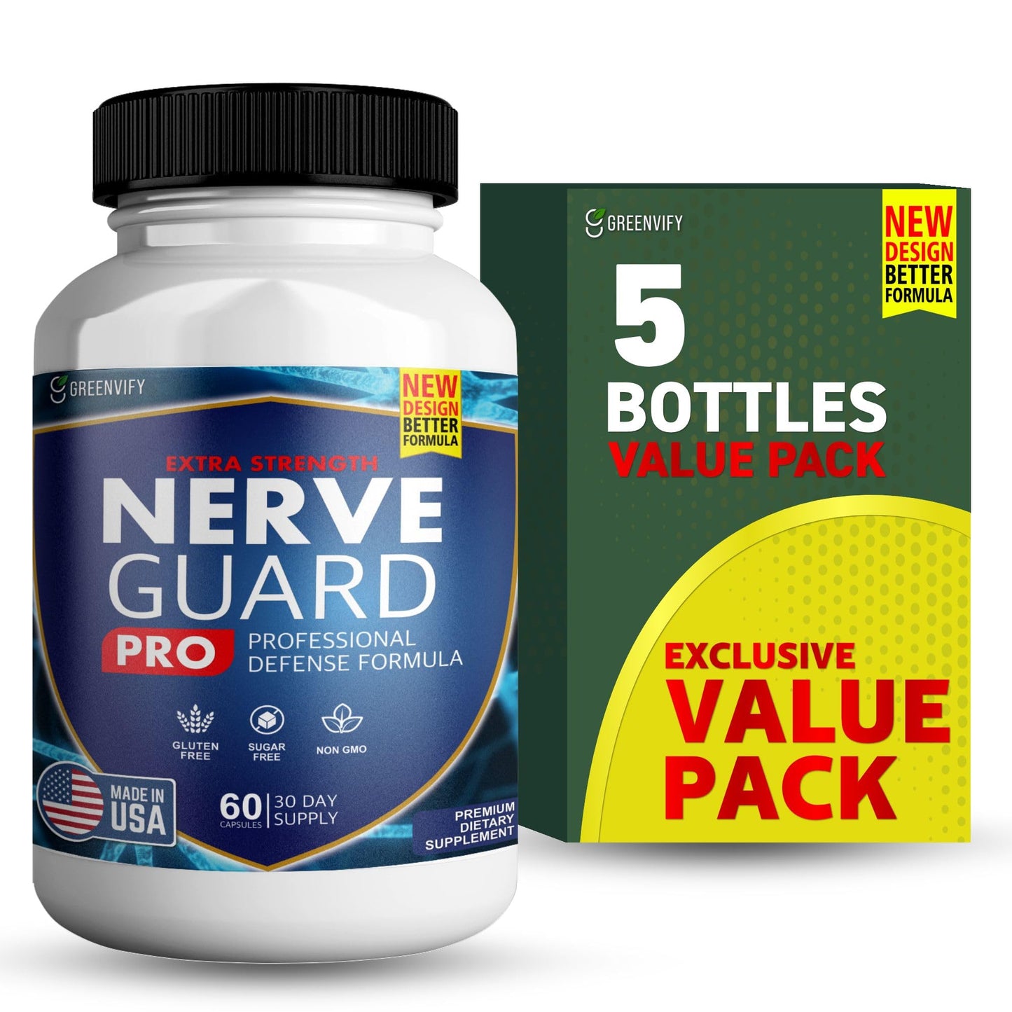 Nerve Shield Plus Nerve Guard Plus Pro 300 Capsules
