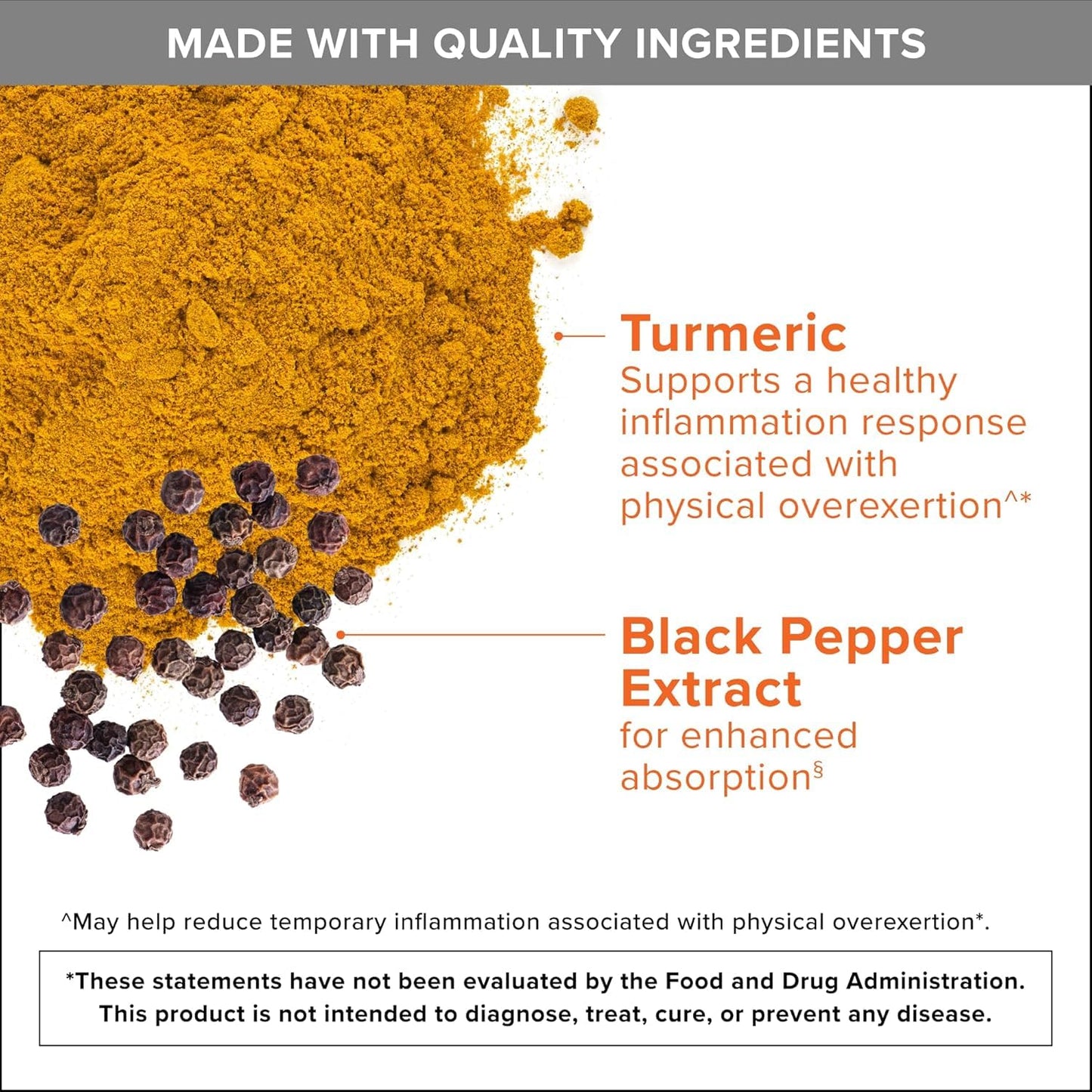 Qunol Turmeric 2250mg + Black Pepper for Enhanced Absorption Capsules, 150