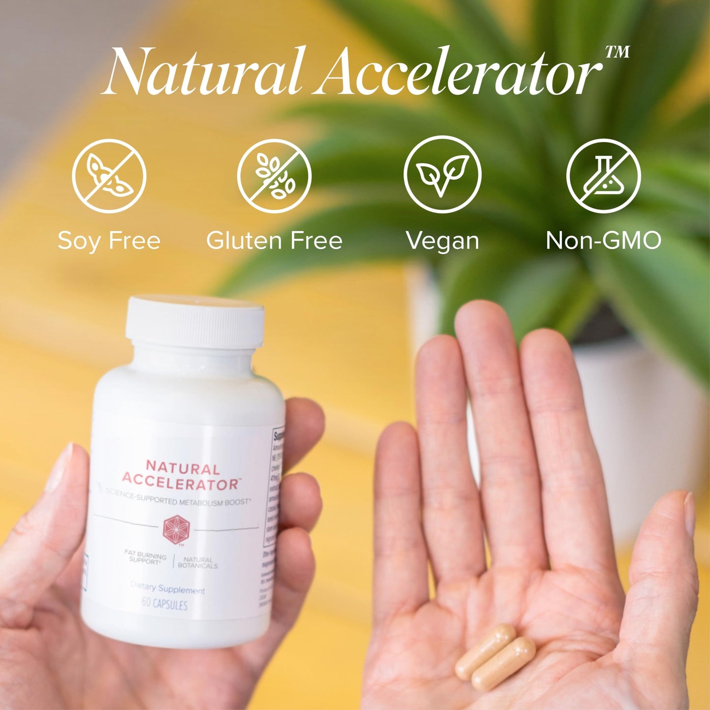 Isagenix Natural Accelerator Capsule, 60 Count