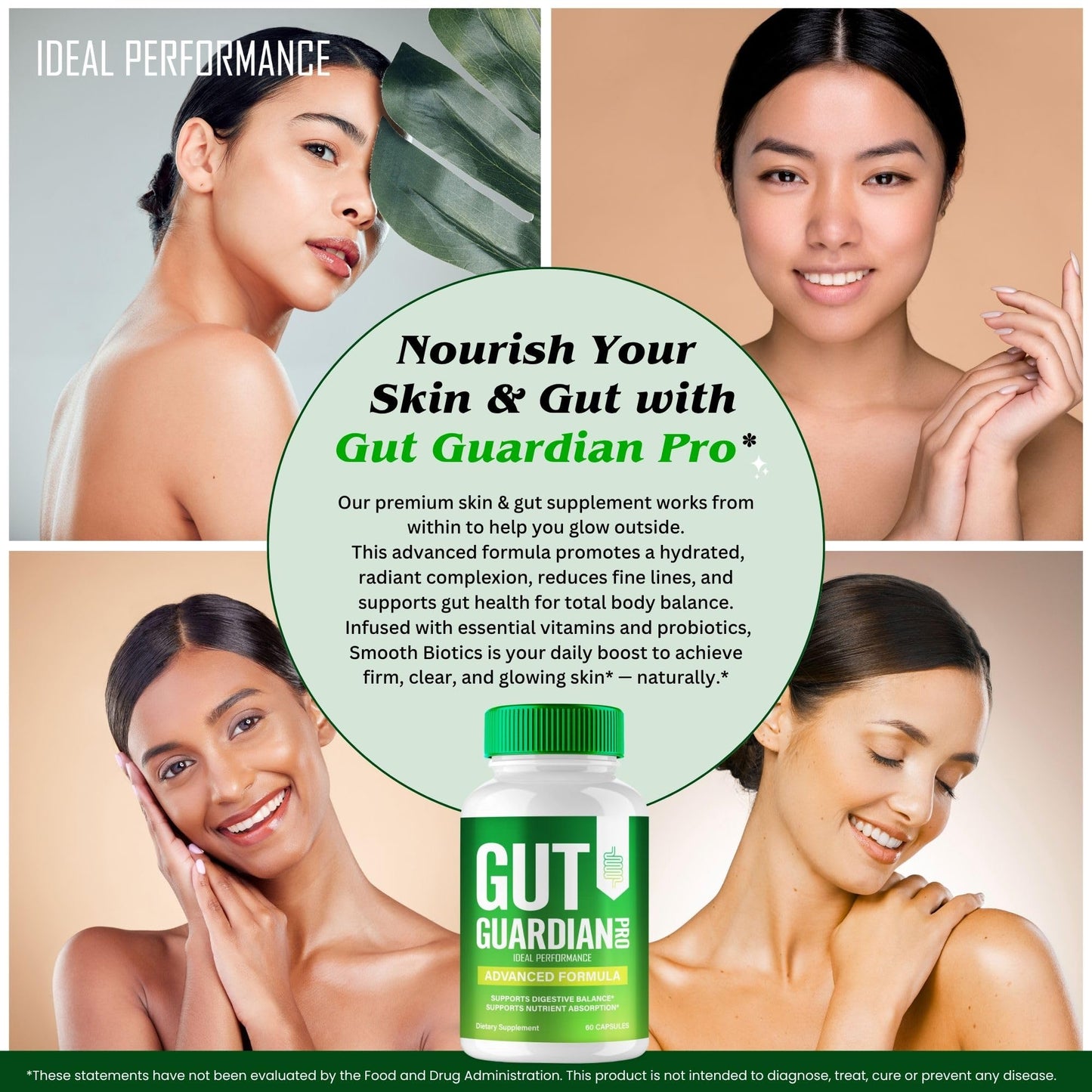 IDEAL PERFORMANCE Gut Guardian Capsules 60 Count