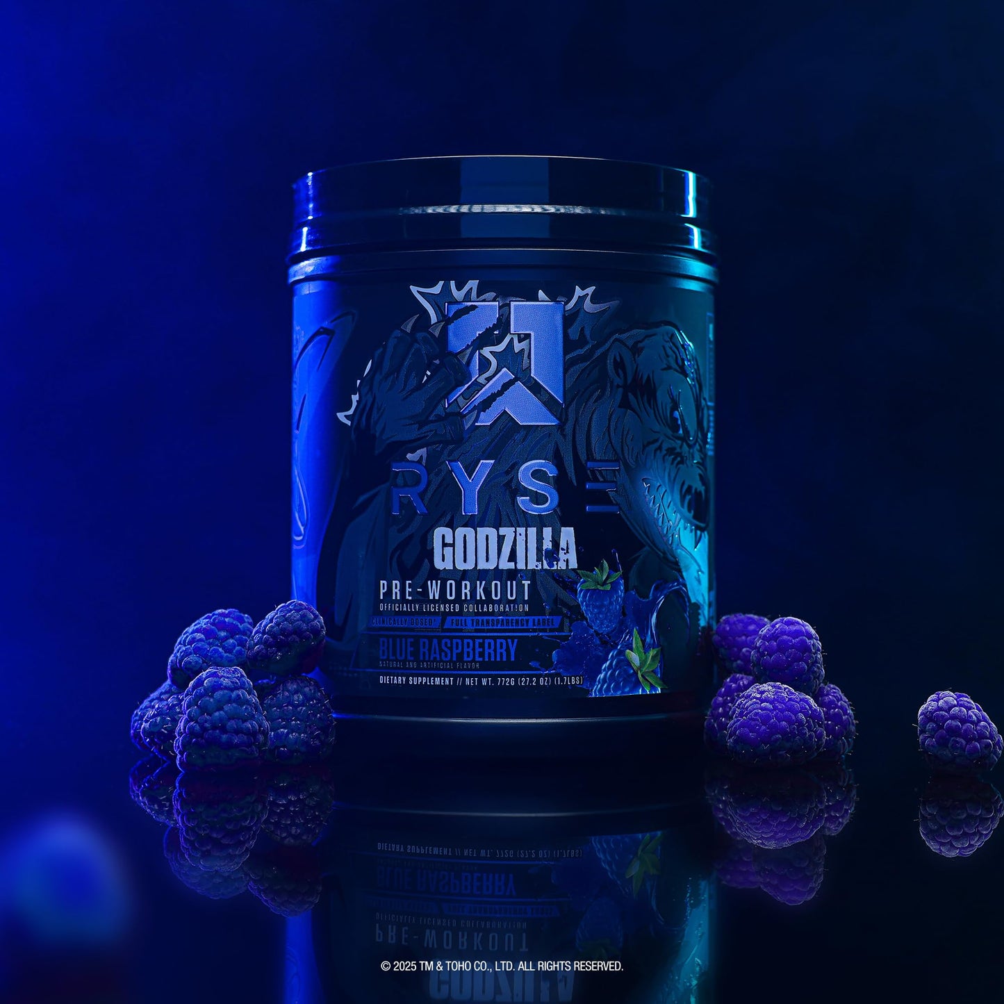 RYSE Up Supplements Godzilla X Noel Deyzel Pre Workout Powder 25.6 Servings