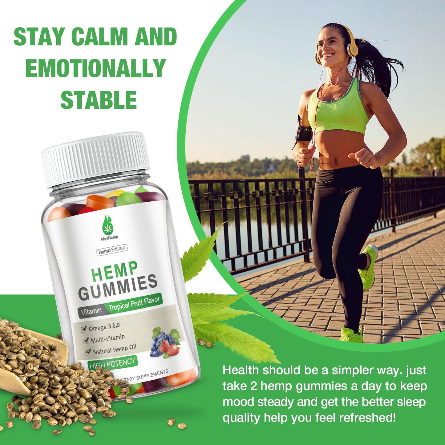 MaxHemp Organic Hemp Gummies 320 Gummies
