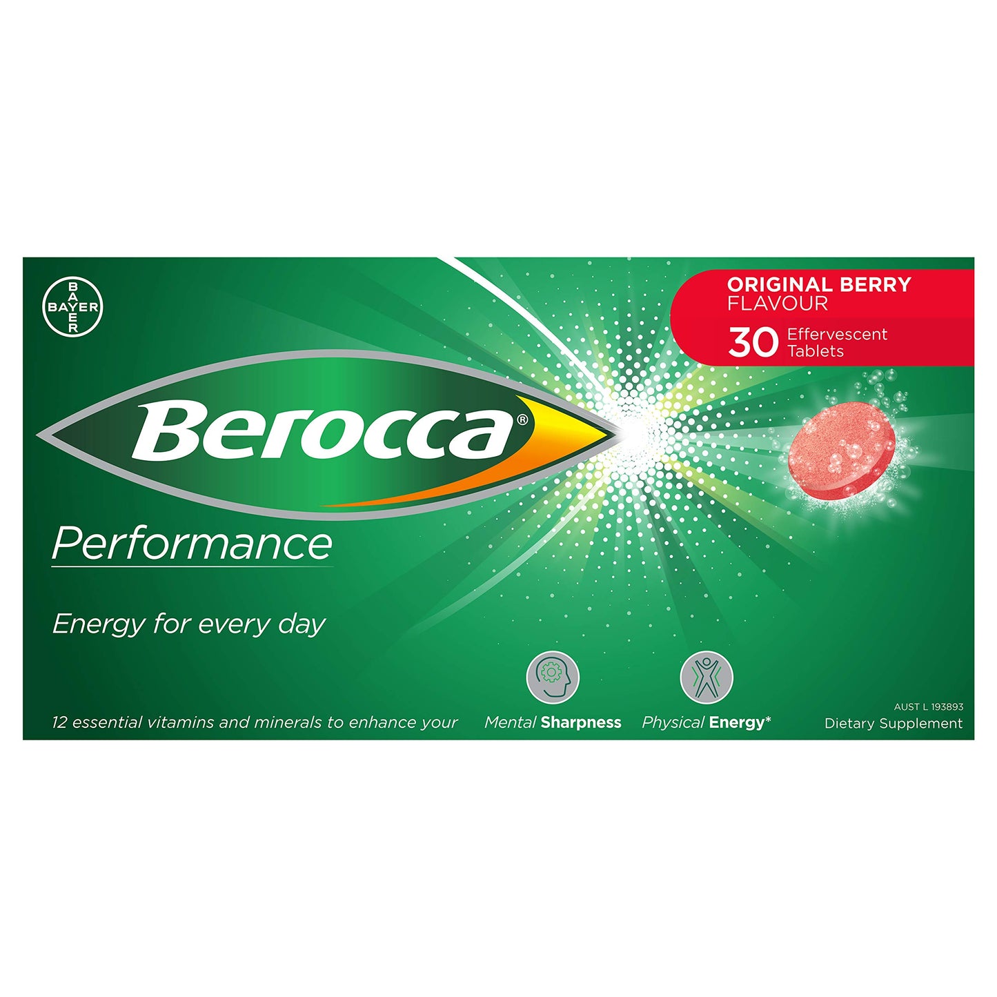 CoCoCherry Berocca Performance 30 Tablets