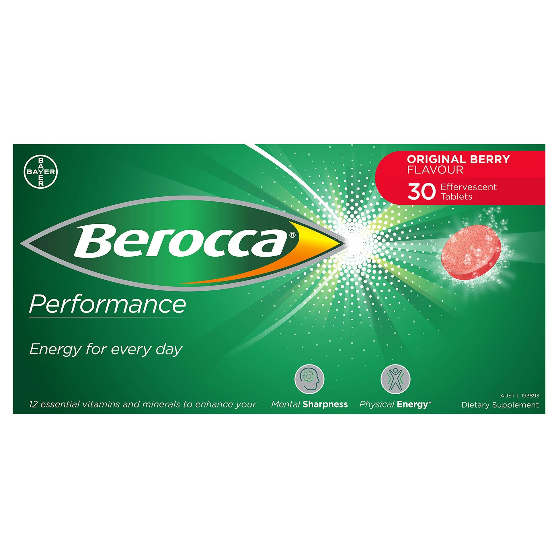 CoCoCherry Berocca Performance 30 Tablets