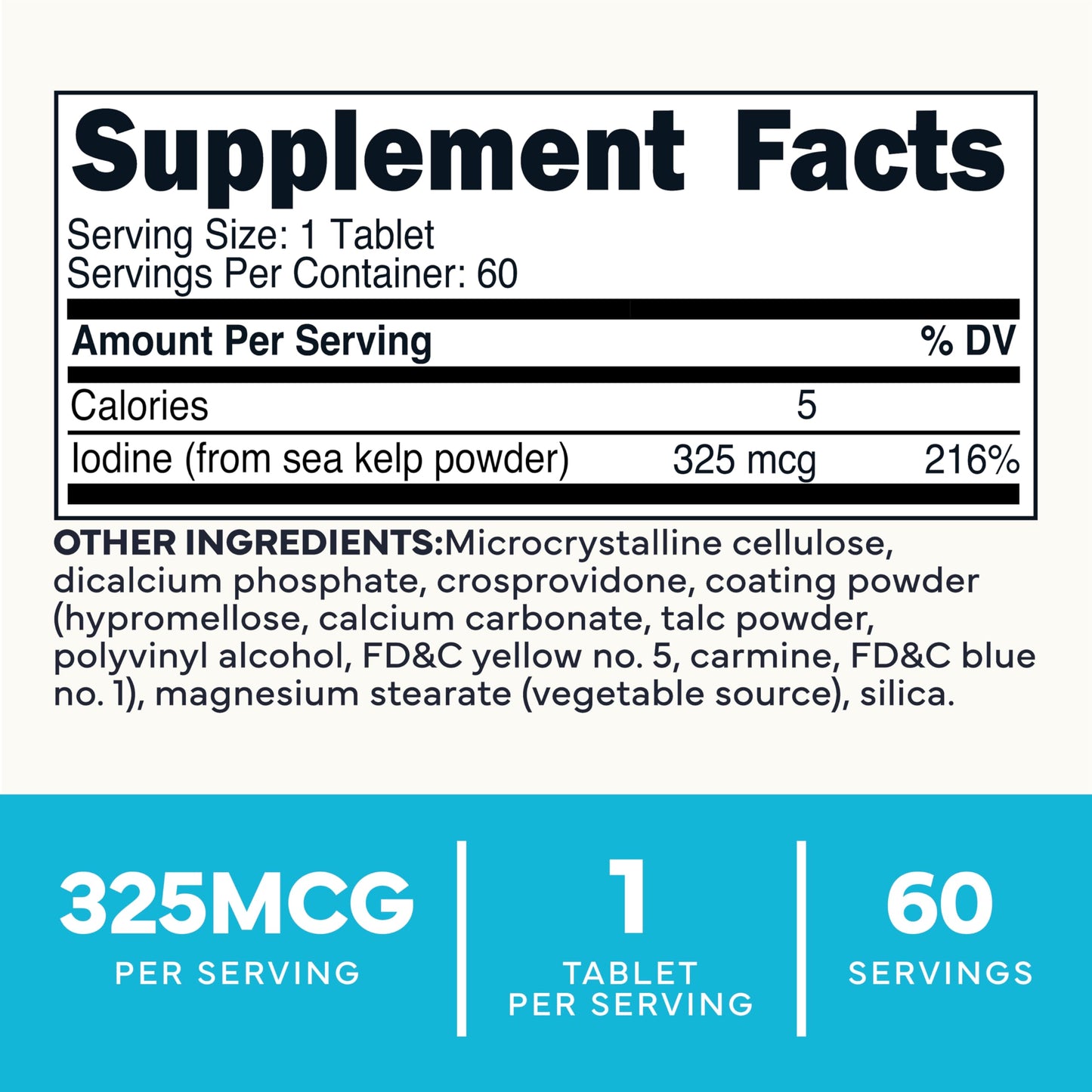 Type Zero Clean Iodine Tablets Powder, 1 Ounce