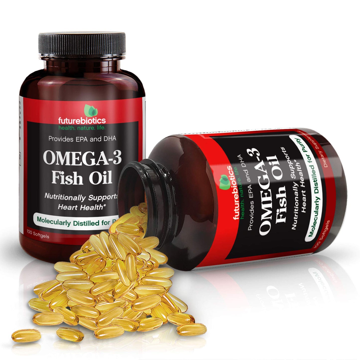 Futurebiotics Omega 3 Fish Oil Softgel 100 Count