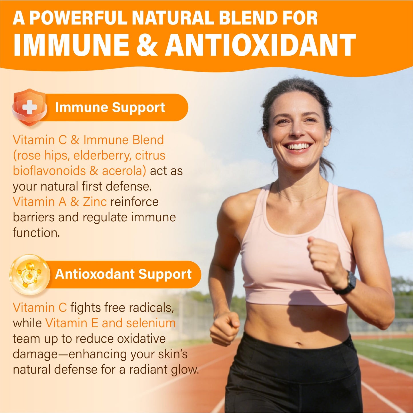 Tcemundry Liposomal Vitamin C Gummies 1000mg, 60 Count