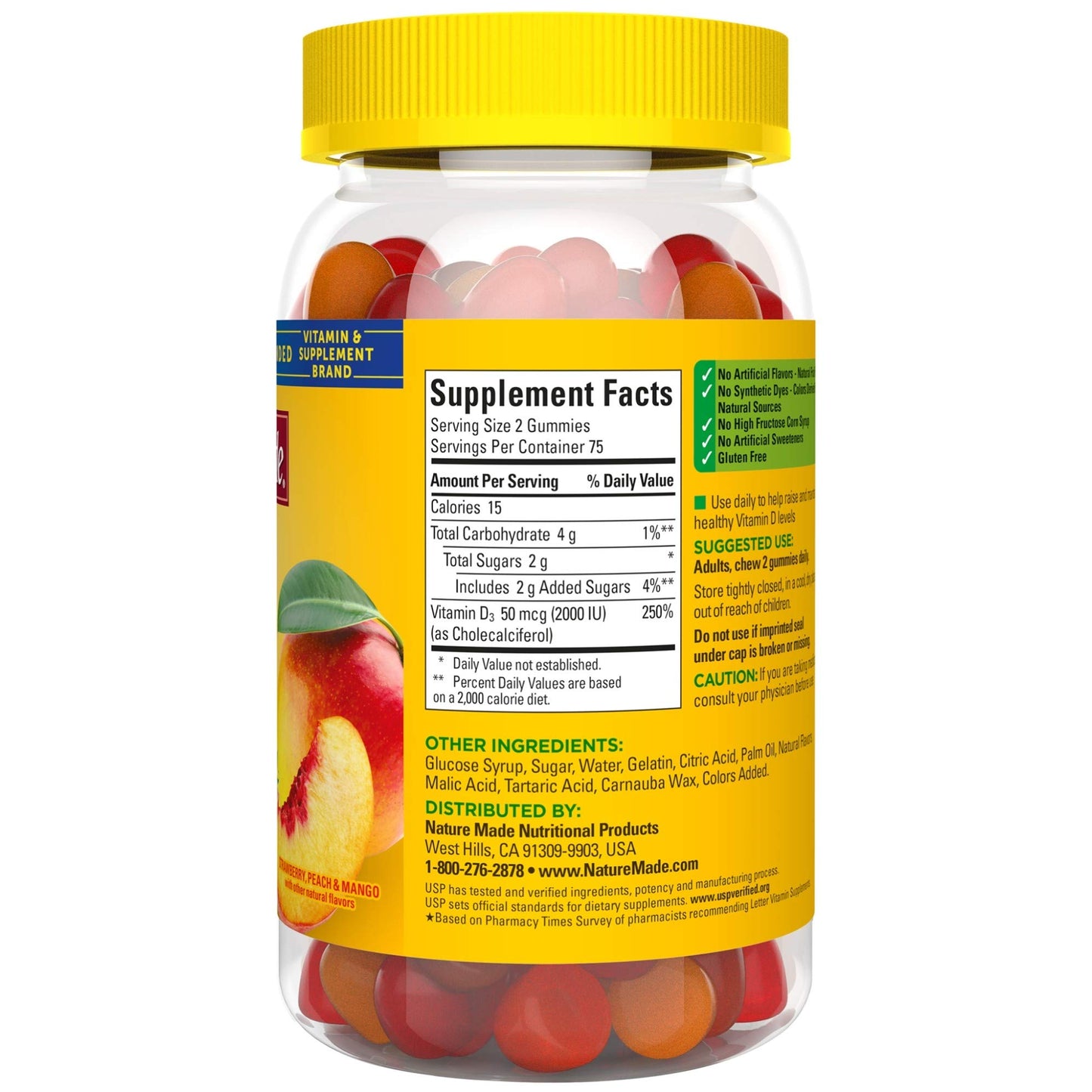 Nature Made Vitamin D3 Gummies 150