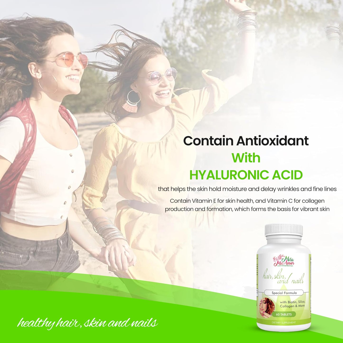 Mila Miamor Hair, Skin & Nails - Special Formula 60 Capsules