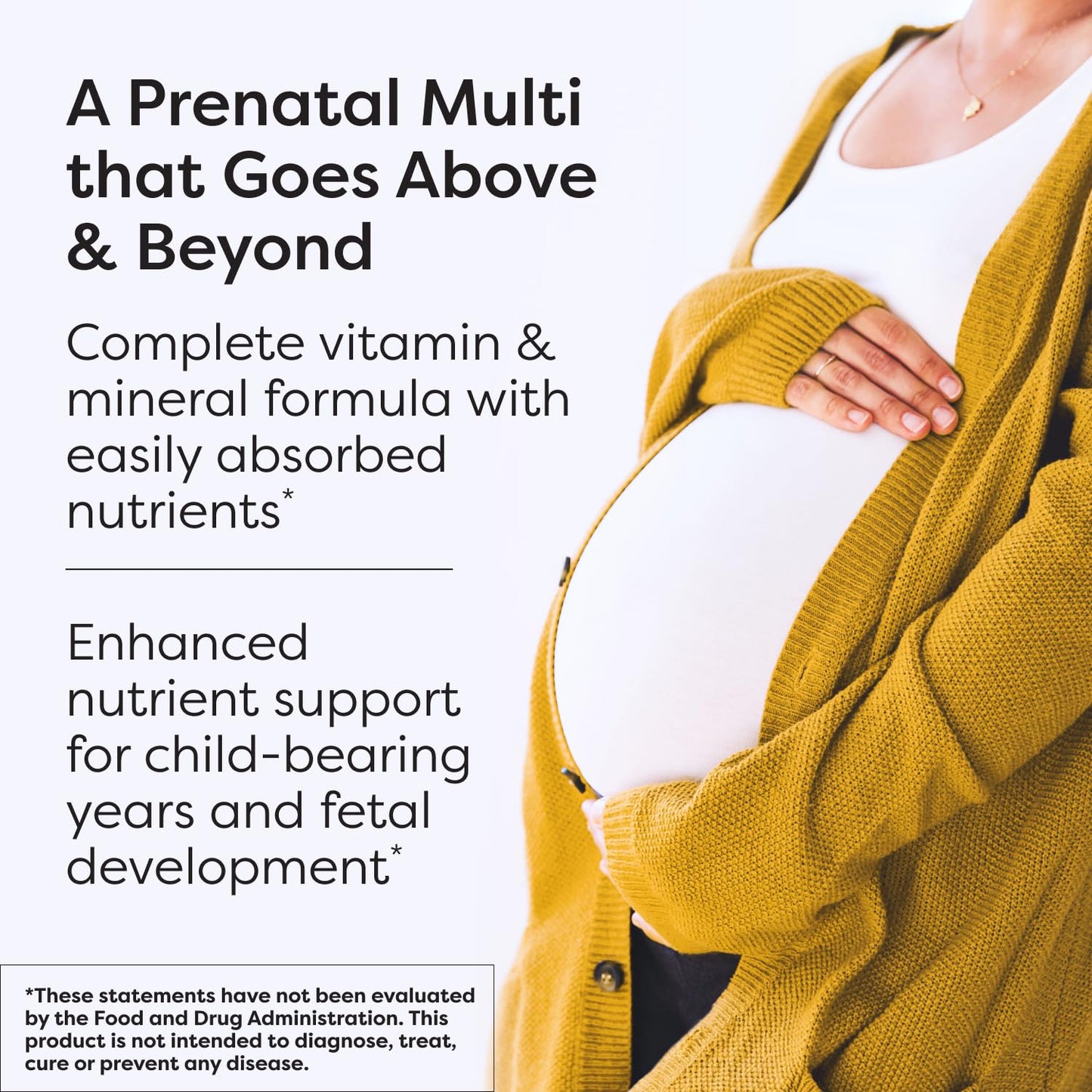 SFI Health Klaire Labs Prenatal & Nursing Multivitamin Capsules, 90 Count