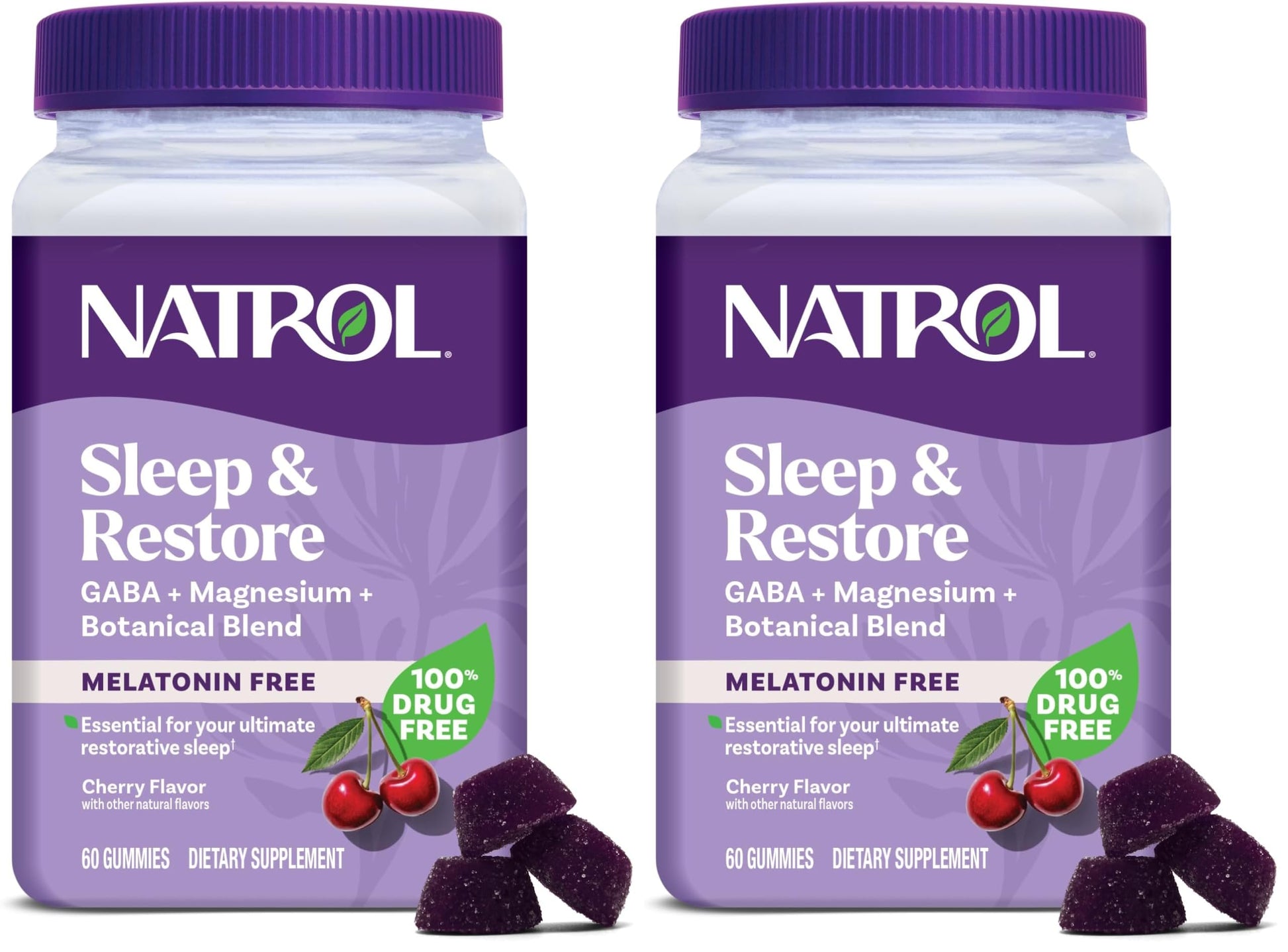 Natrol Sleep & Restore Magnesium Glycinate Blend Gummies, 120 Gummies