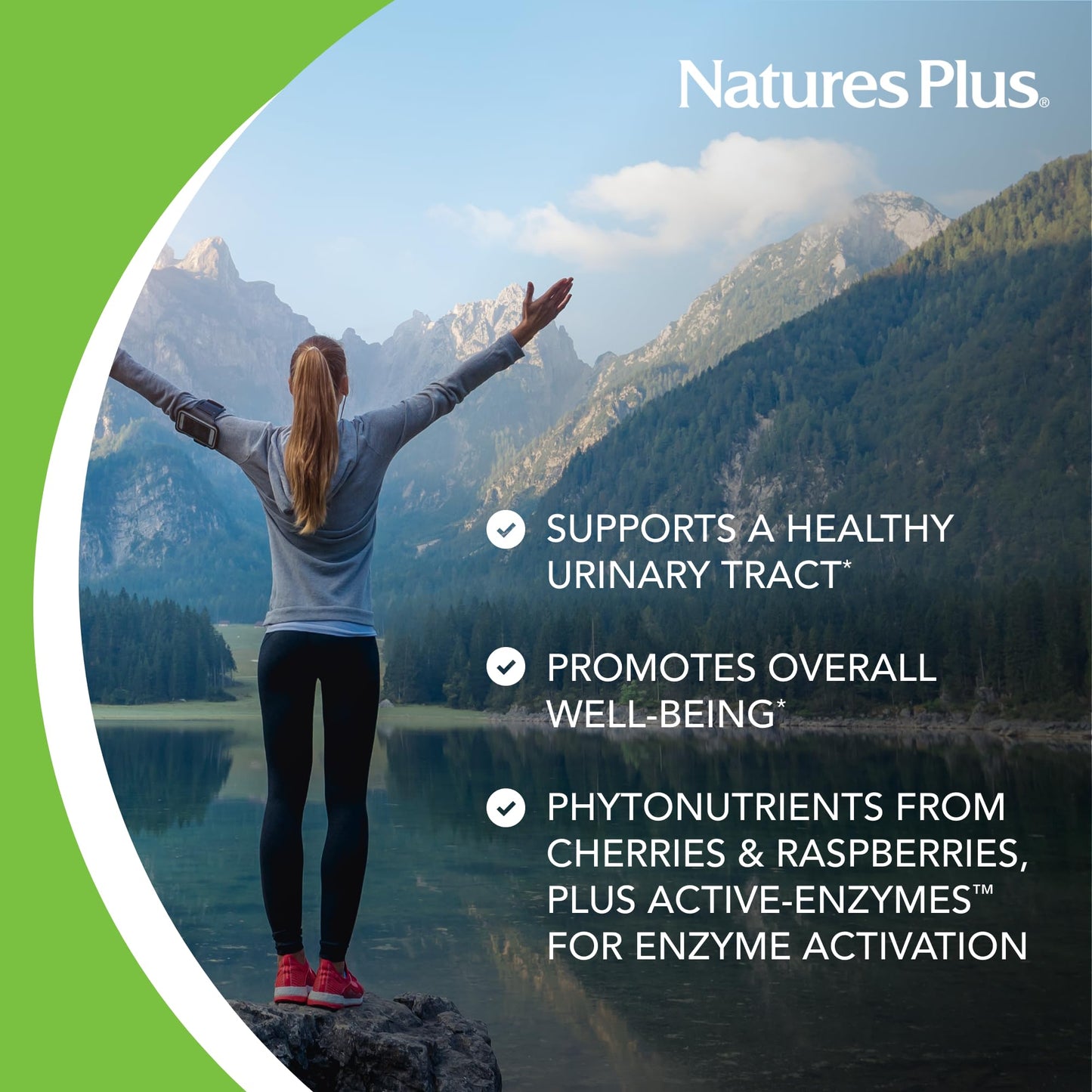 NaturesPlus Herbal Actives Ultra Cranberry 1500 Tablets, 30 Count