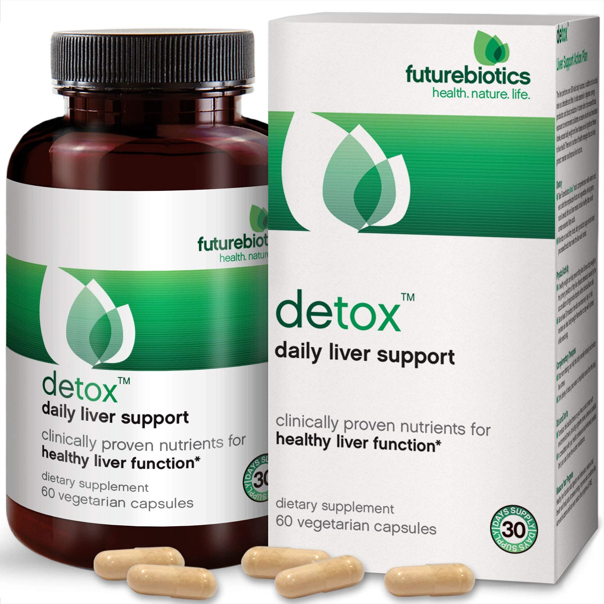 Futurebiotics Detox Daily Liver Support 30 Capsules