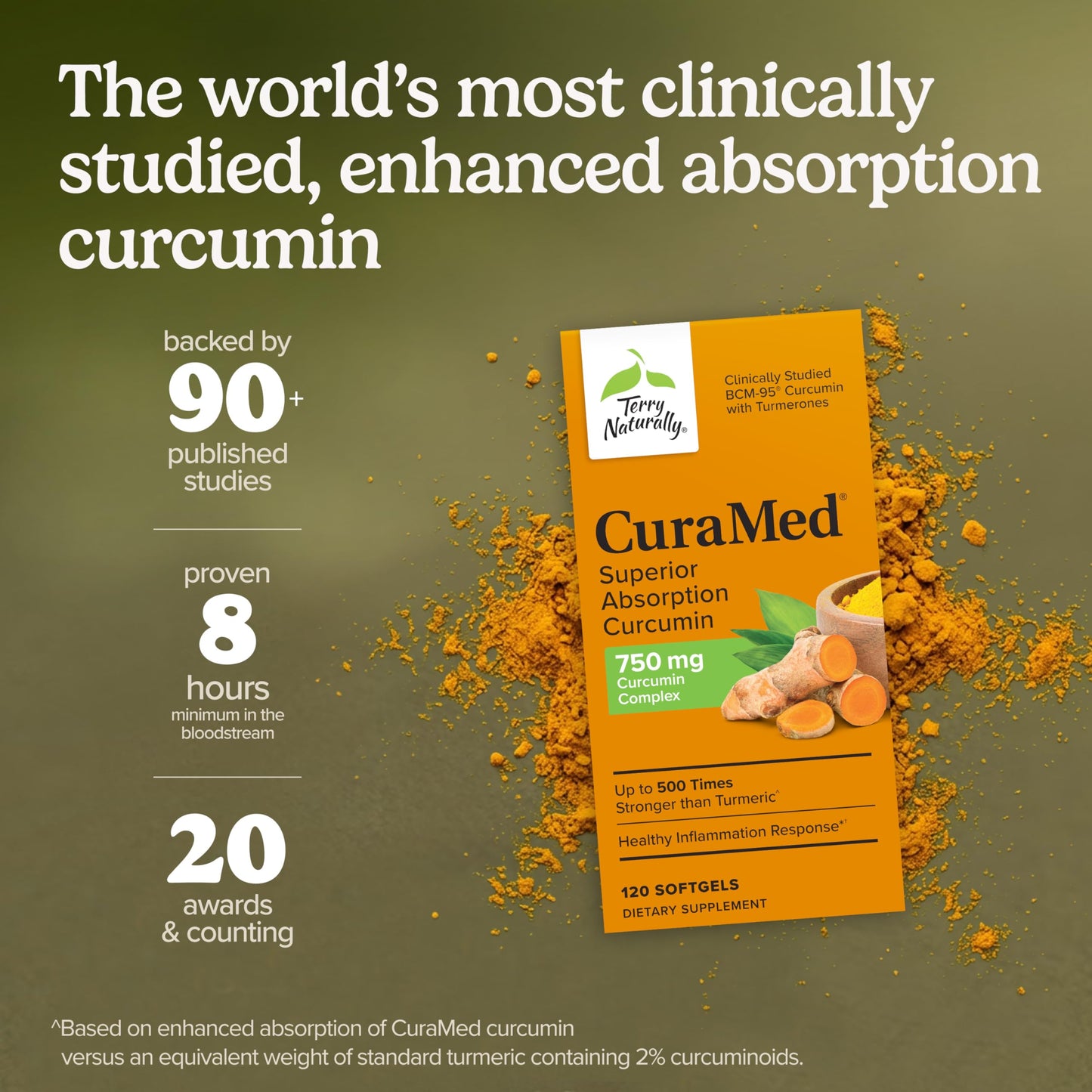Terry Naturally CuraMed 750mg Softgels 240