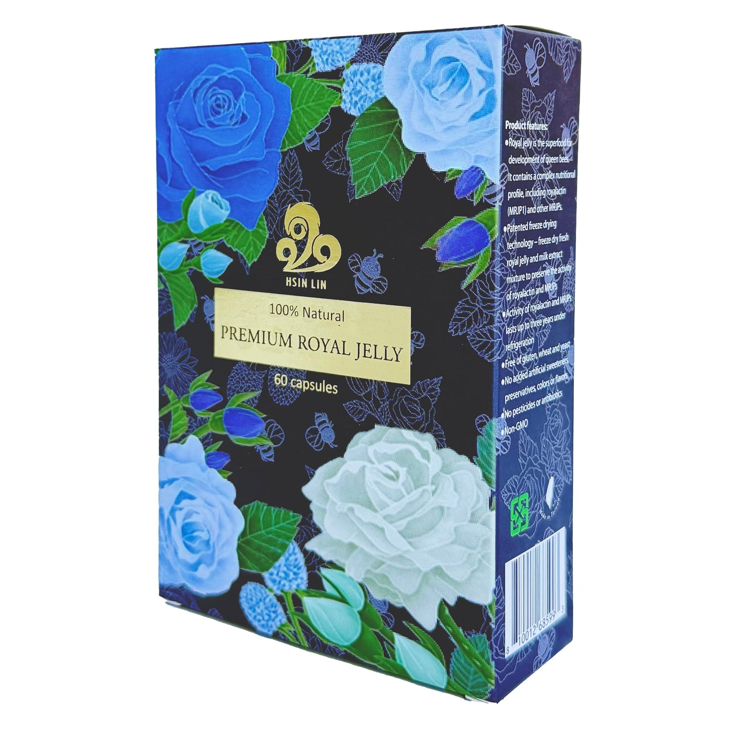 Hsin Lin Premium Royal Jelly 500mg Capsule, 60 Capsules
