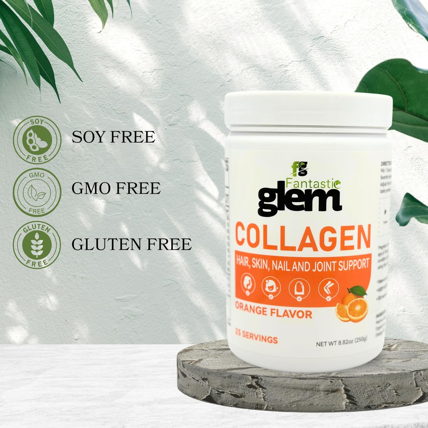 Fantastic Glem Collagen Powder 8.82 Ounce
