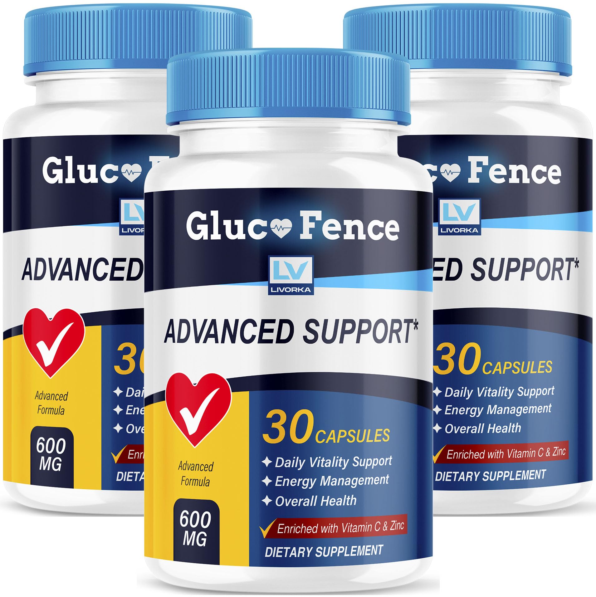 LIVORKA Glucofence Capsule 90 Capsules