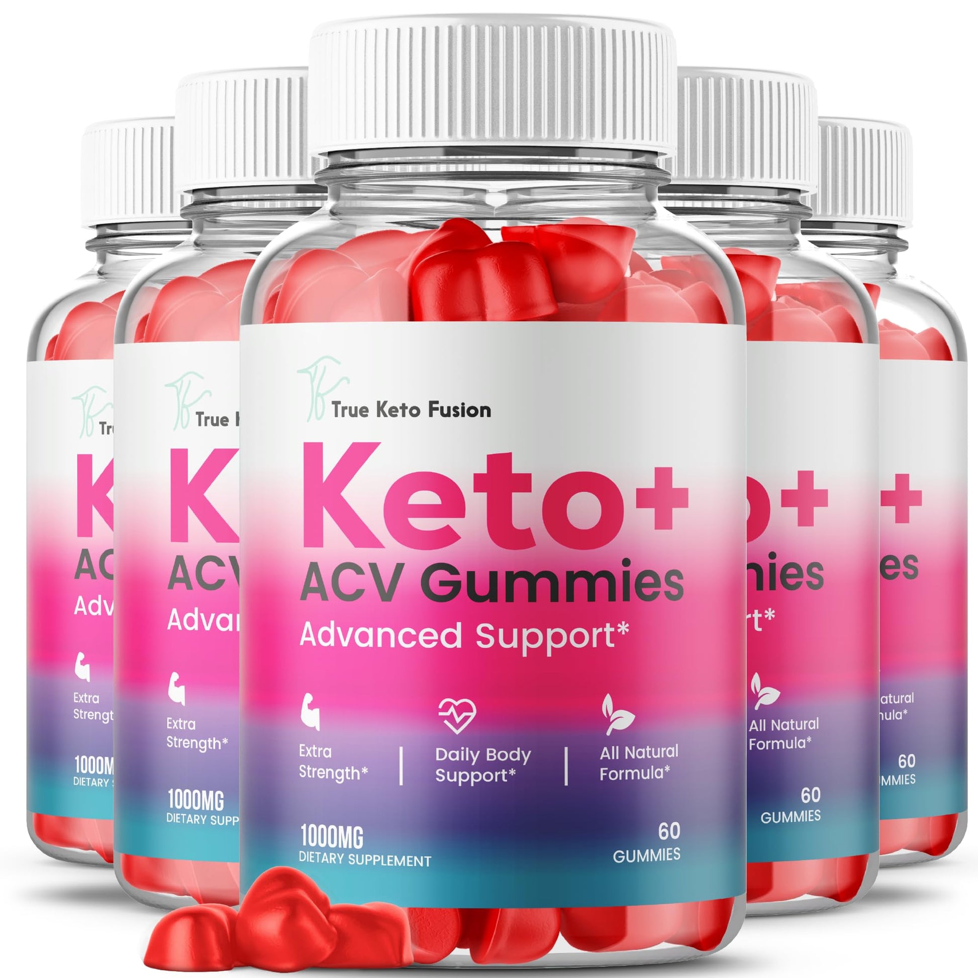 Lofero True Keto Fusion Gummies Apple Cider Vinegar Advanced Formula Gummy 300 ct