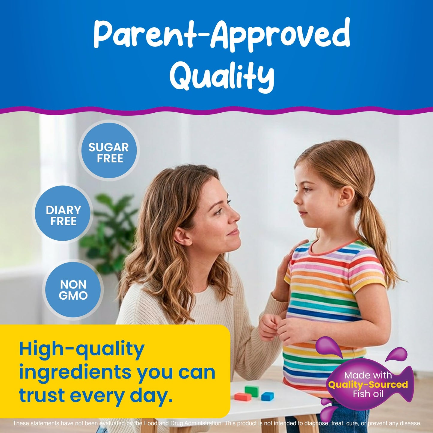 KIDS SMART Hi DHA Omega-3 Fish Oil Chewable, 3 Count